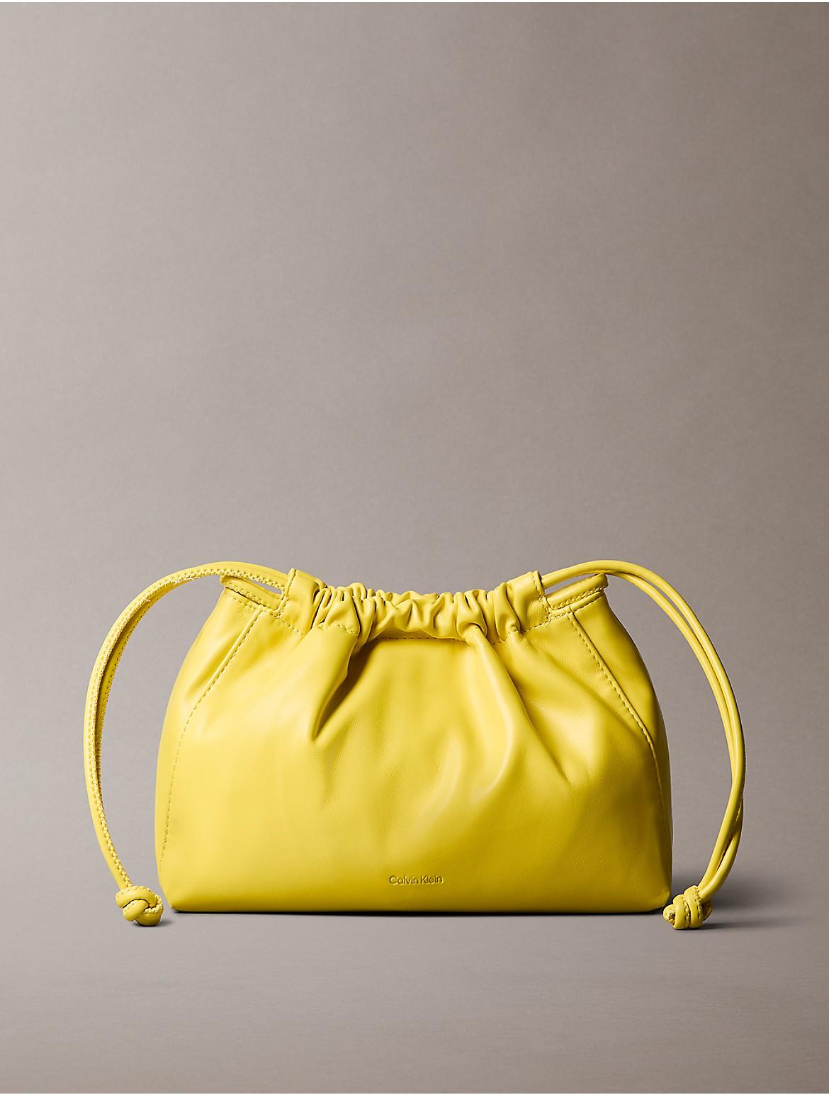 Calvin Klein Womens Drawstring Crossbody Bag - Neutral Product Image