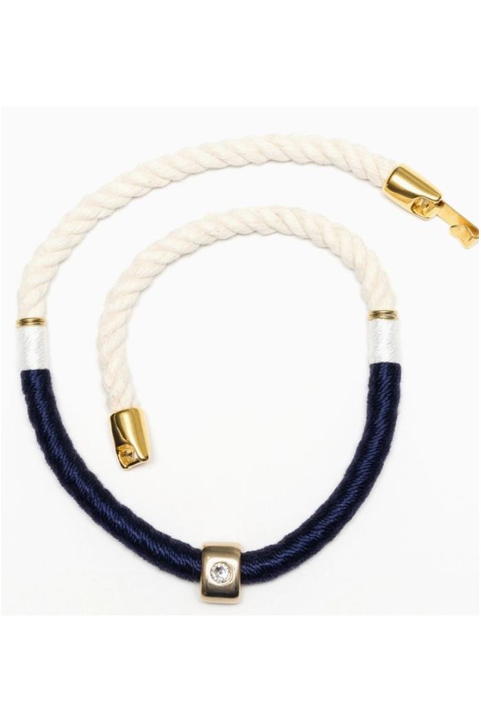 Belmont Nautical Rope Necklace Product Image