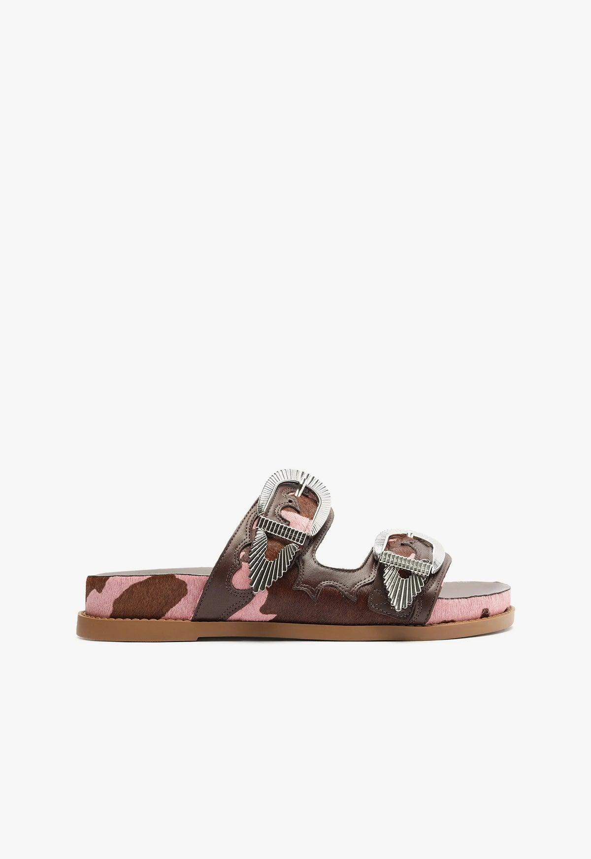 Harper Sporty Leather Sandal Female Product Image