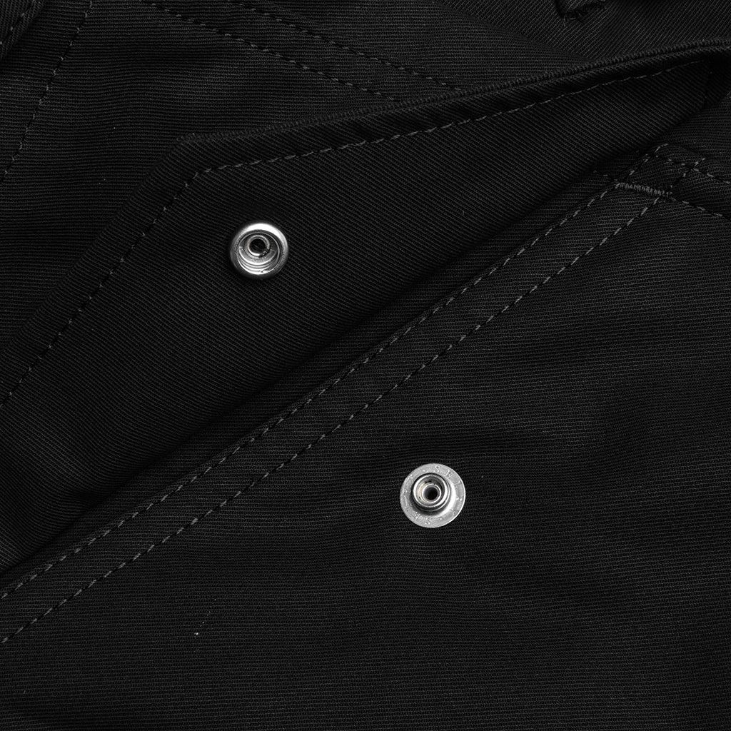Cotton Twill Pants - Black Male Product Image