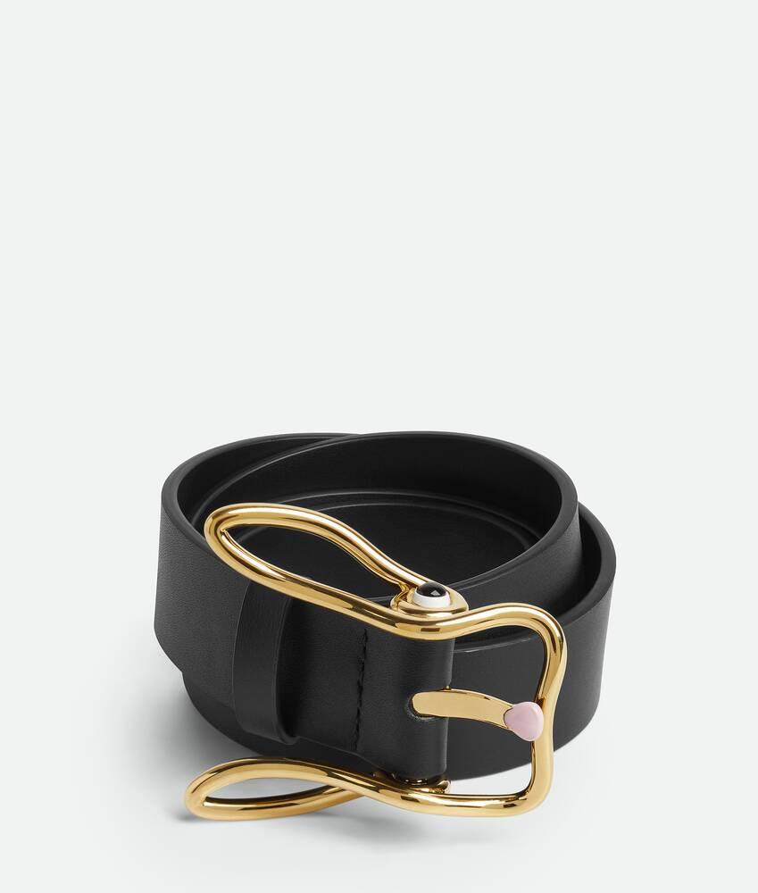 Women's Bunny Belt in Black Product Image