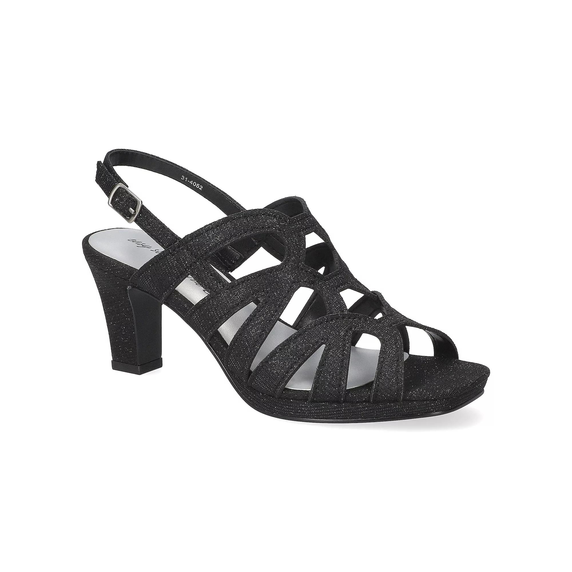 Easy Street Jetty Women's Slingback Heeled Platform Sandals,  Product Image