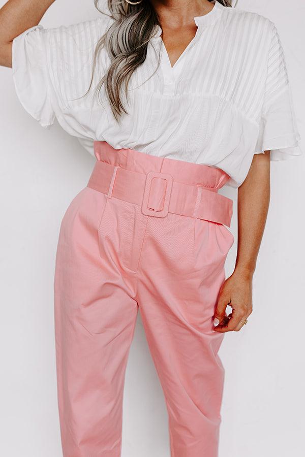 Truly Chic High Waist Trousers Product Image