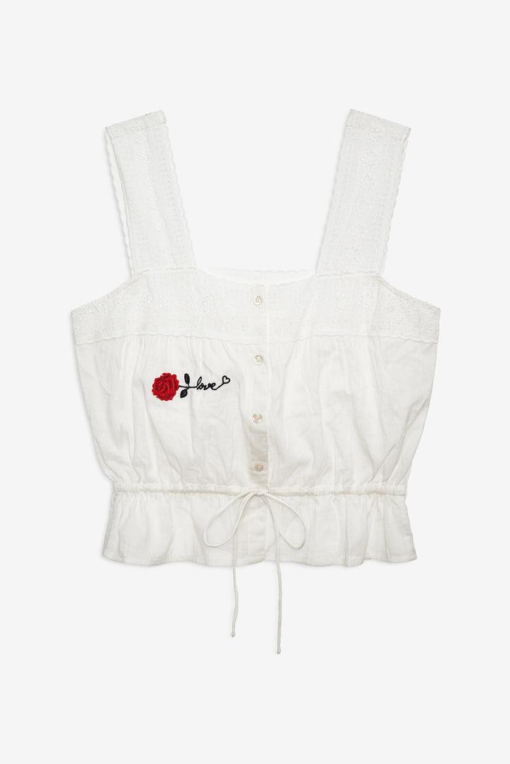 Ella Top — White Product Image