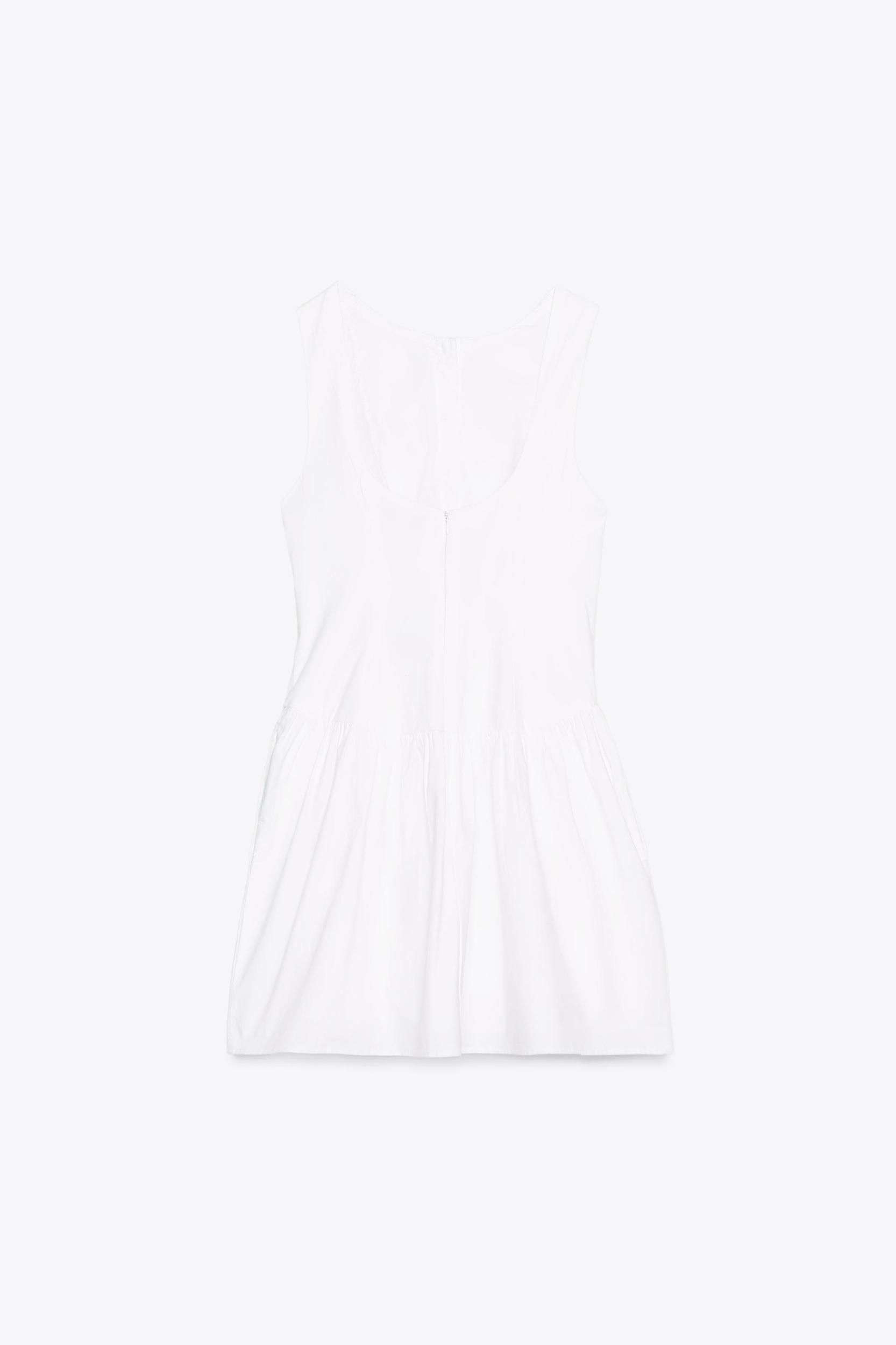 POPLIN LACE DRESS Product Image