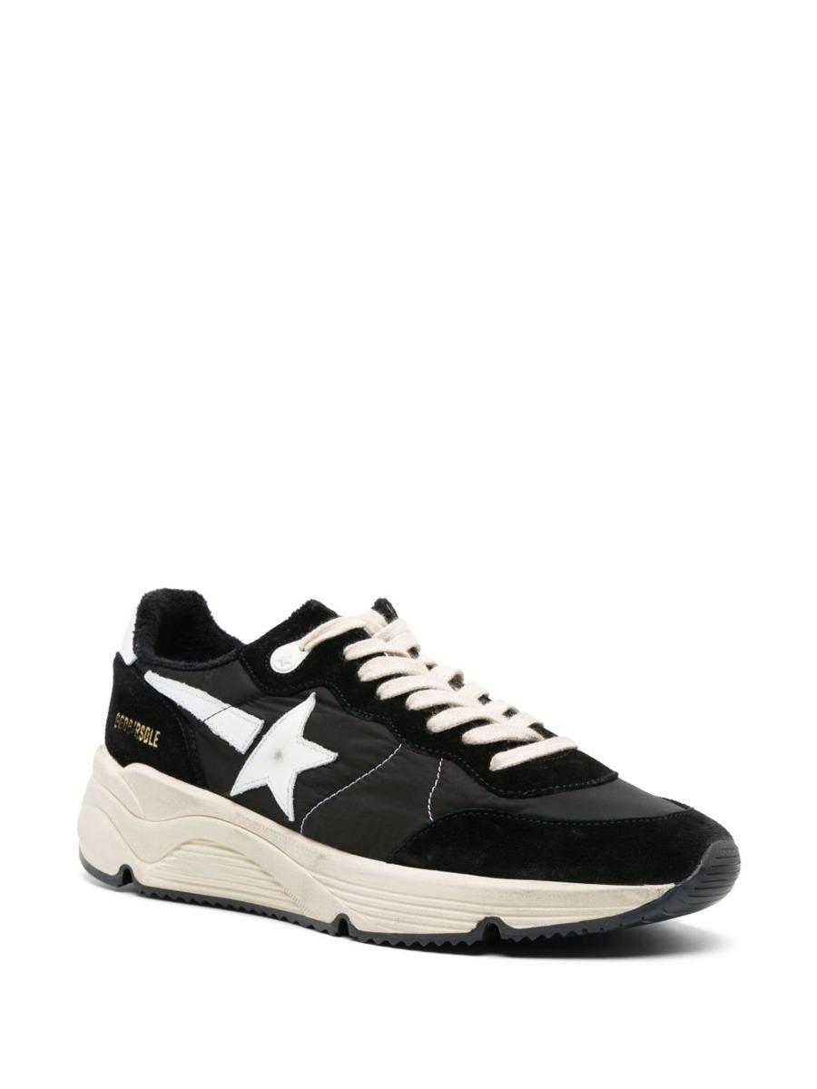 star-patch lace-up sneakers Product Image