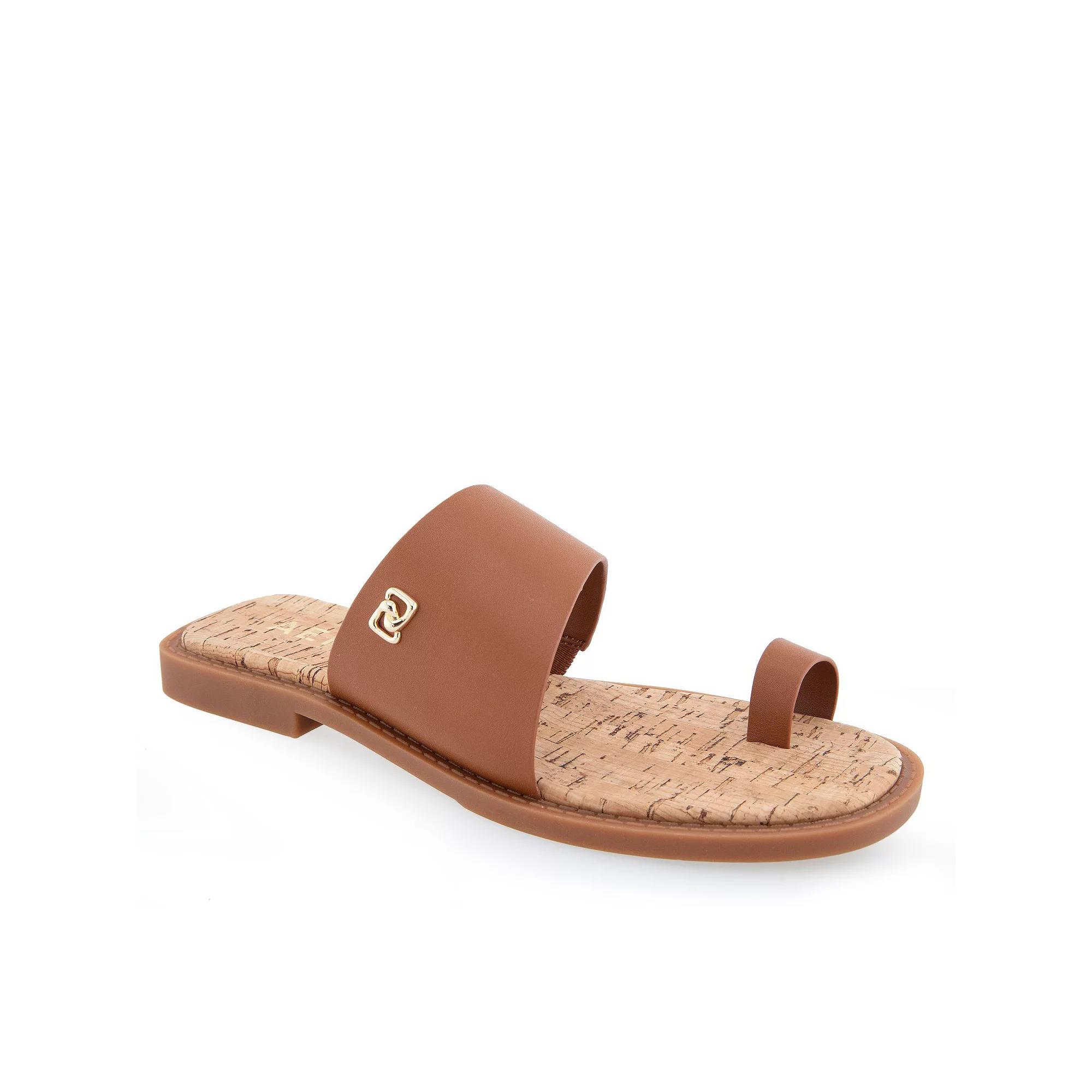 Aerosoles Carder Women's Toe Ring Slide Sandals, Size: 9.5, Pu Leather Product Image