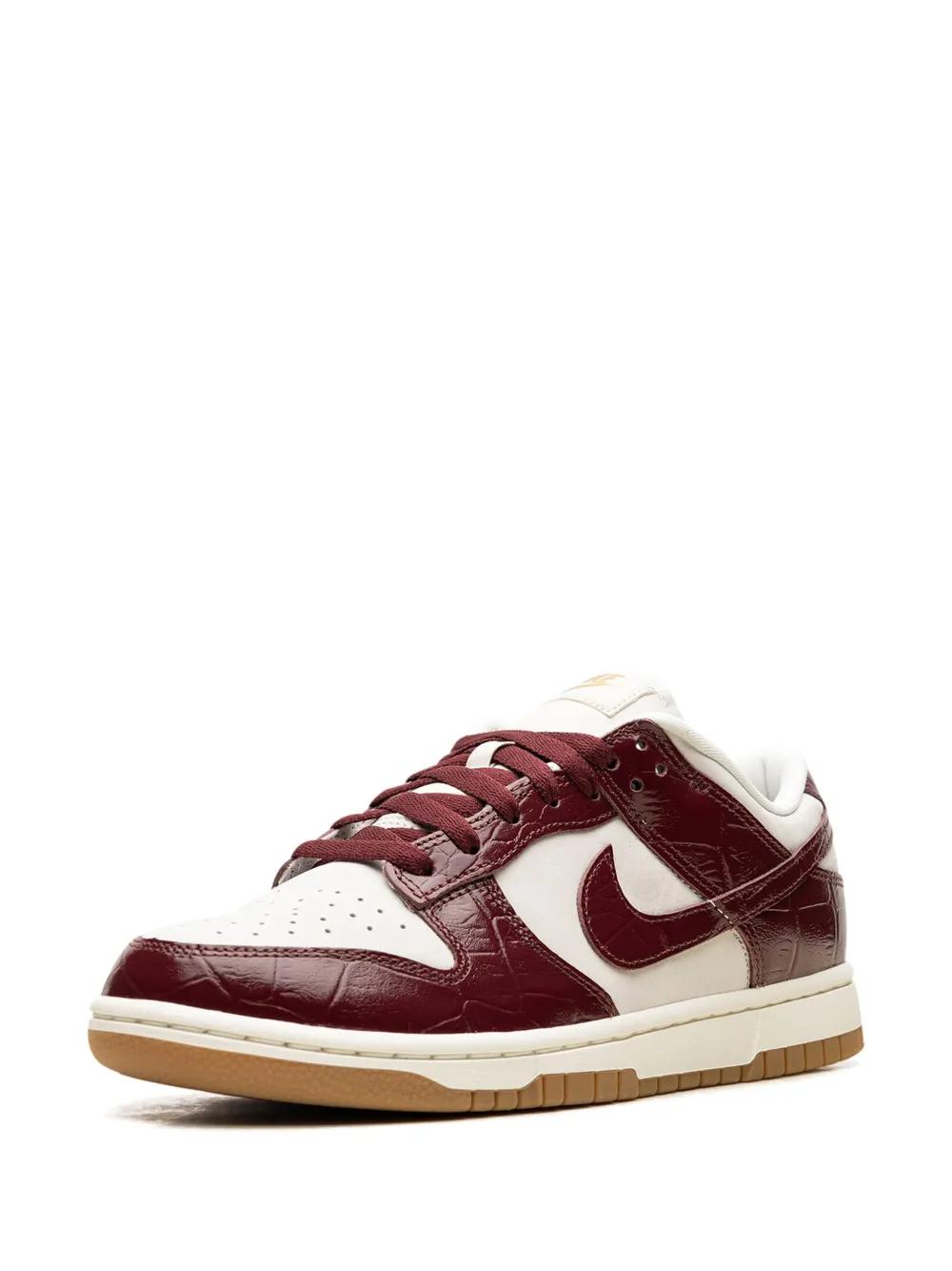 Dunk Low LX "Team Red Croc" sneakers Product Image