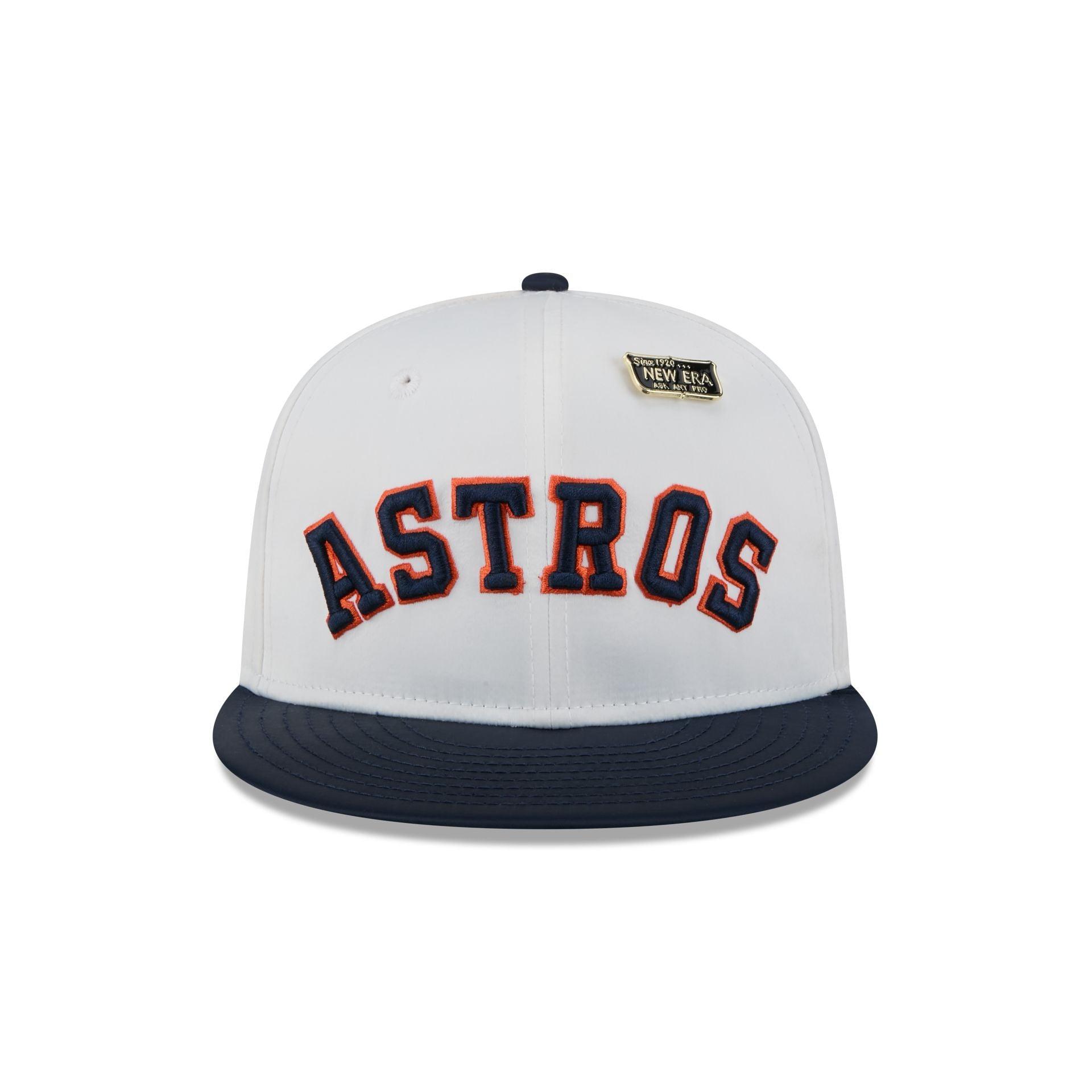 Houston Astros Spring Satin 59FIFTY Fitted Hat Male Product Image
