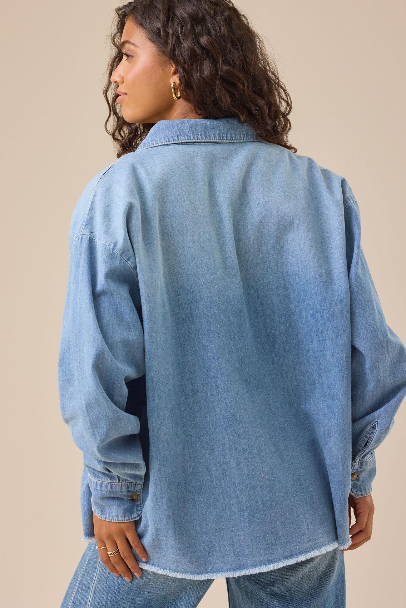 Dayna Button-Down Collared Top Product Image