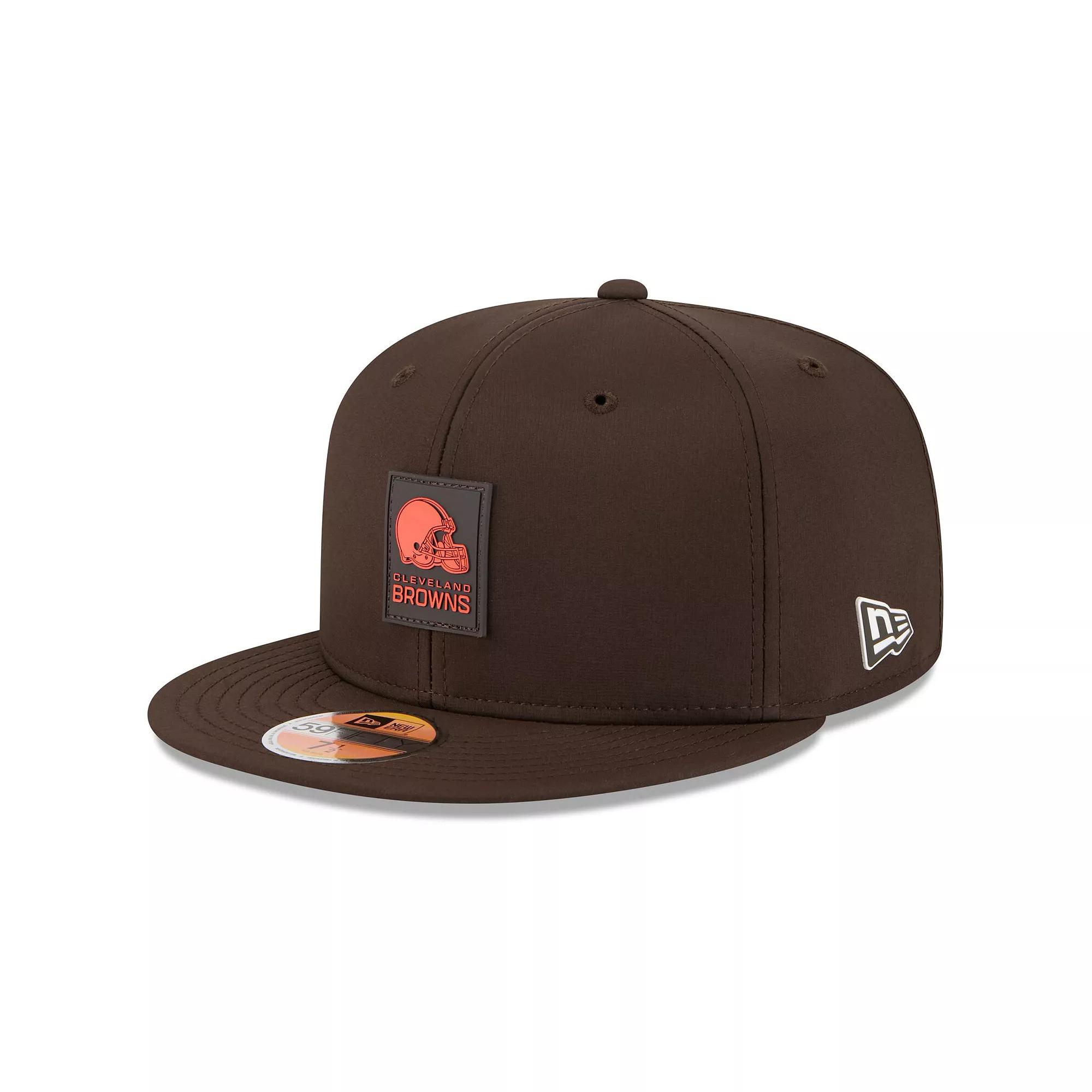 Men's New Era Navy/Red Cleveland Guardians Authentic Collection On-Field 59FIFTY Fitted Hat,  Product Image