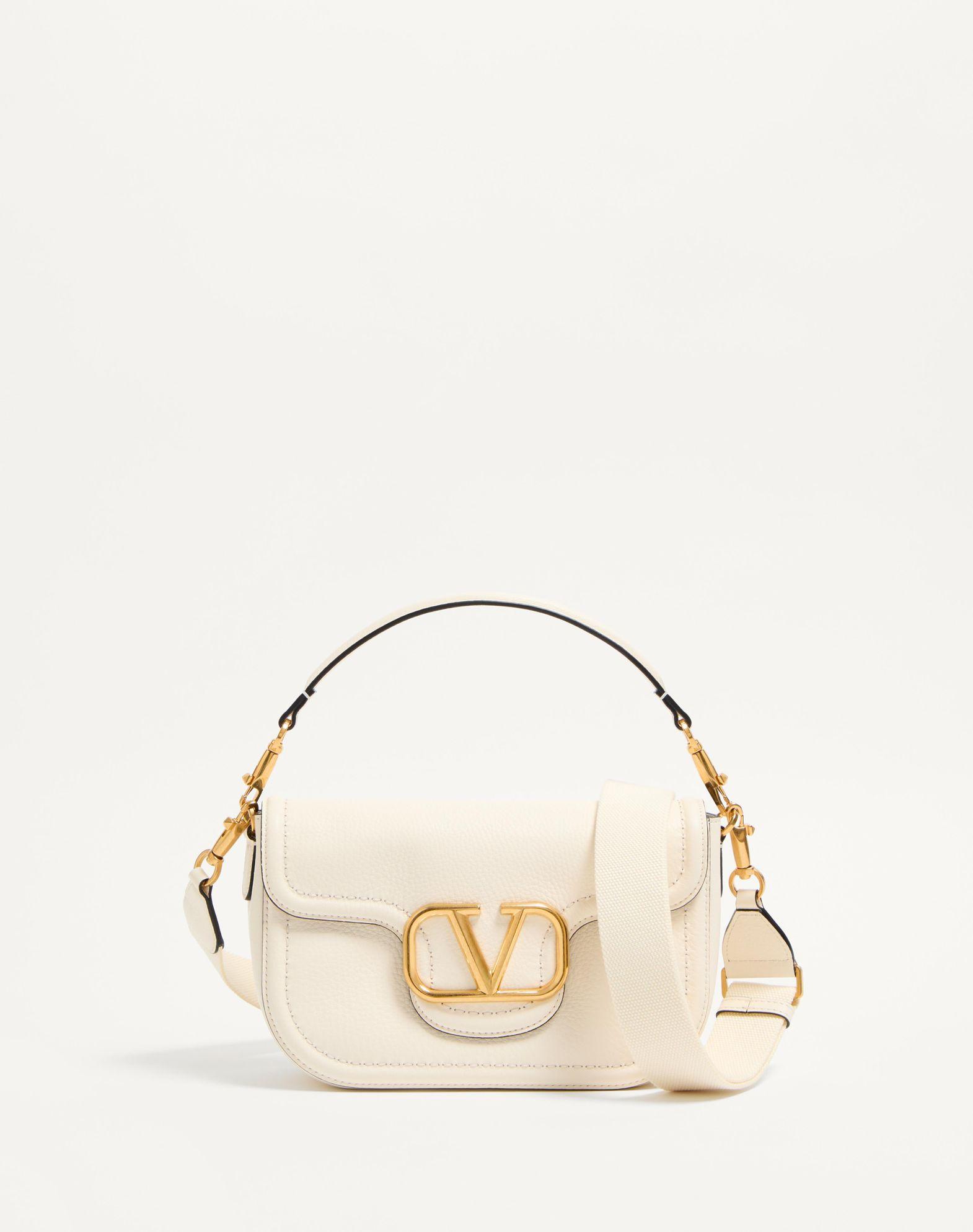 Valentino Garavani Alltime Grainy Calfskin Shoulder Bag Product Image