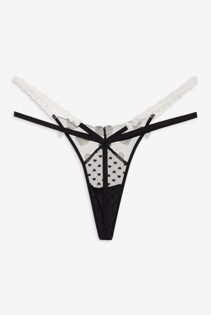 Mia Garter Belt — Black Product Image