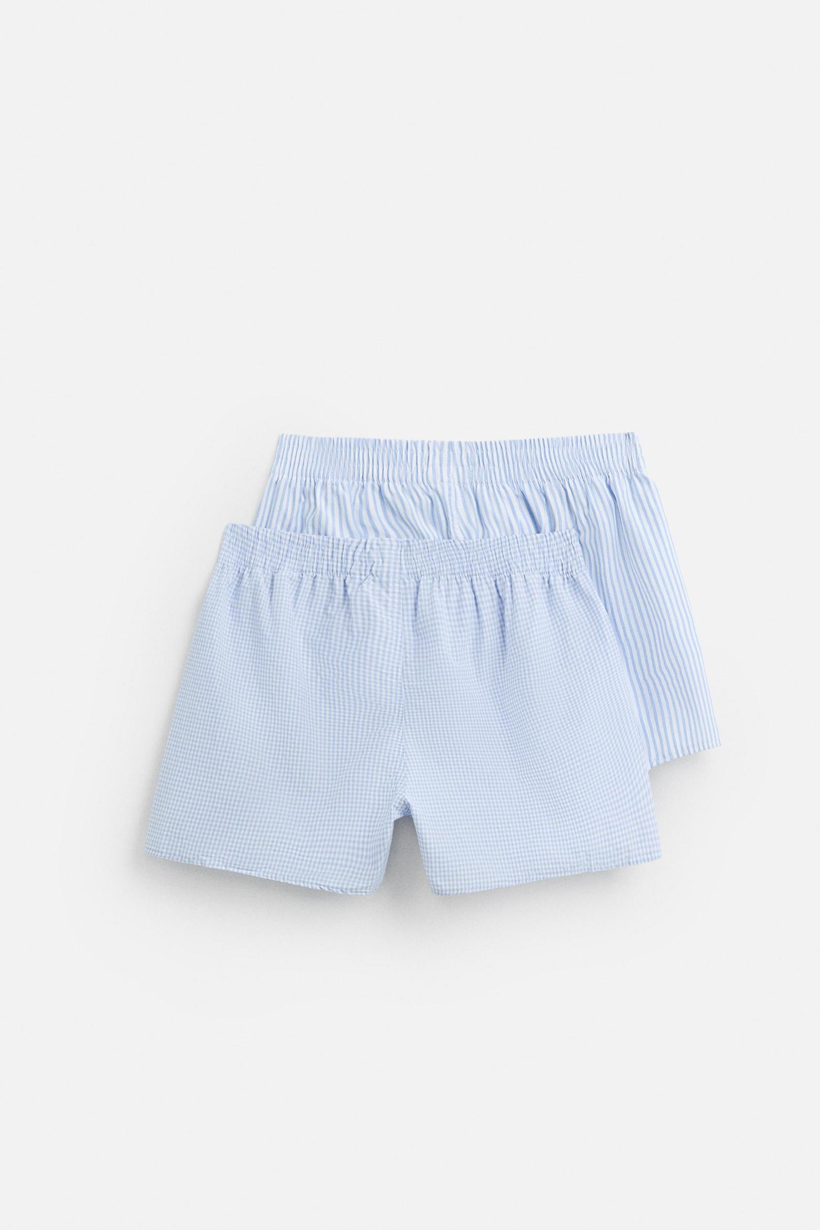 2-PACK COMBINATION POPLIN BOXERS Product Image