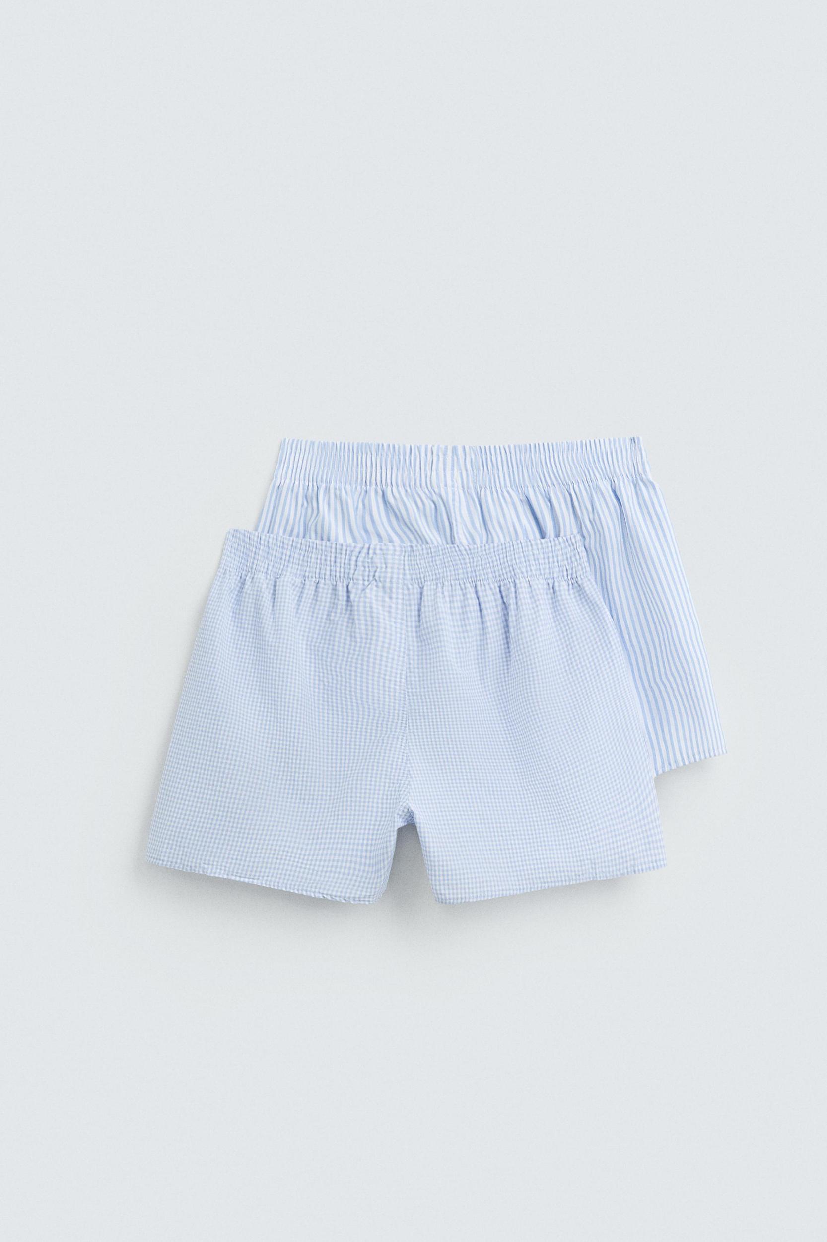 2-PACK COMBINATION POPLIN BOXERS Product Image
