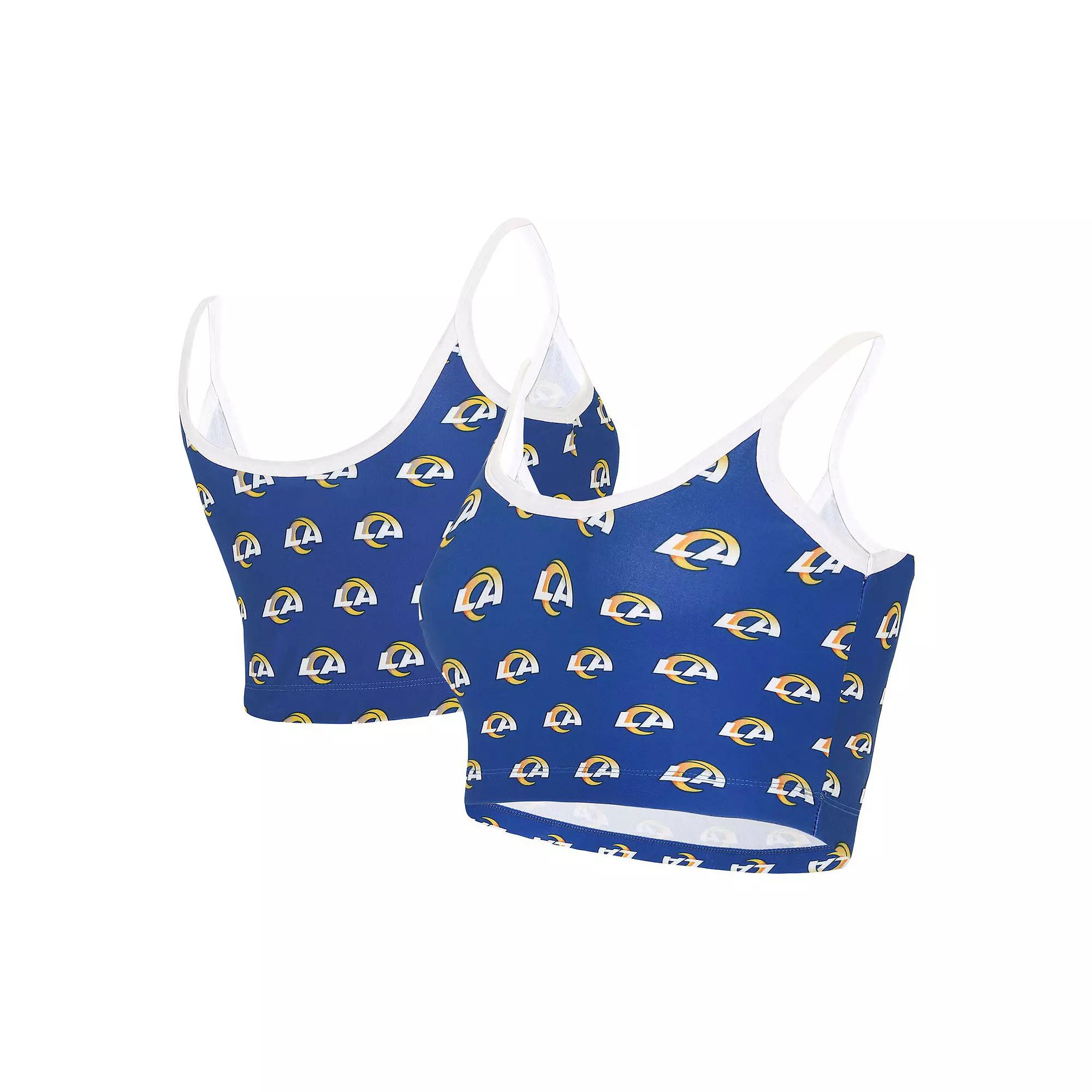 Women's Concepts Sport Royal Los Angeles Rams Gauge Lounge Bralette,  Product Image