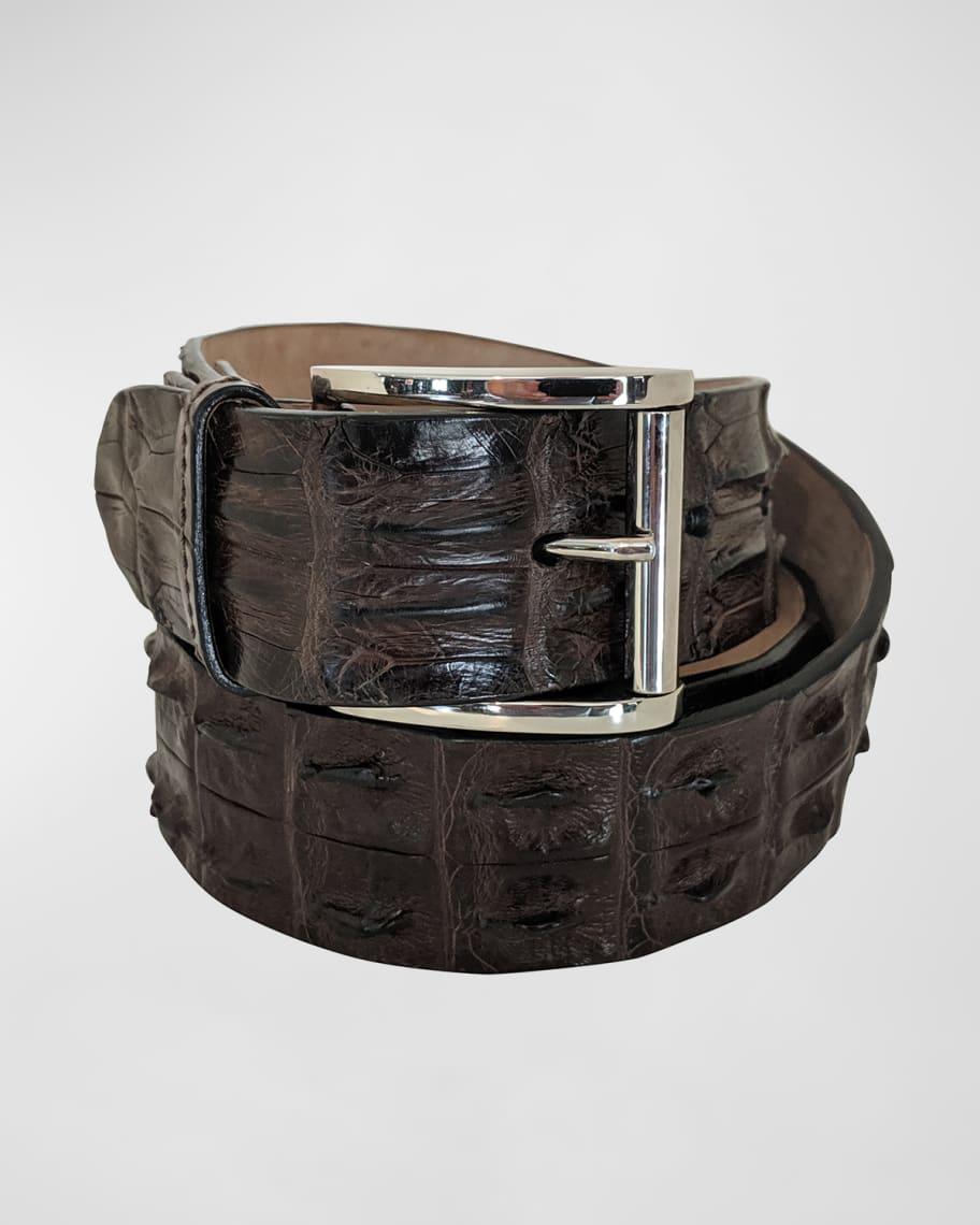 Mens Hornback Crocodile Belt Product Image