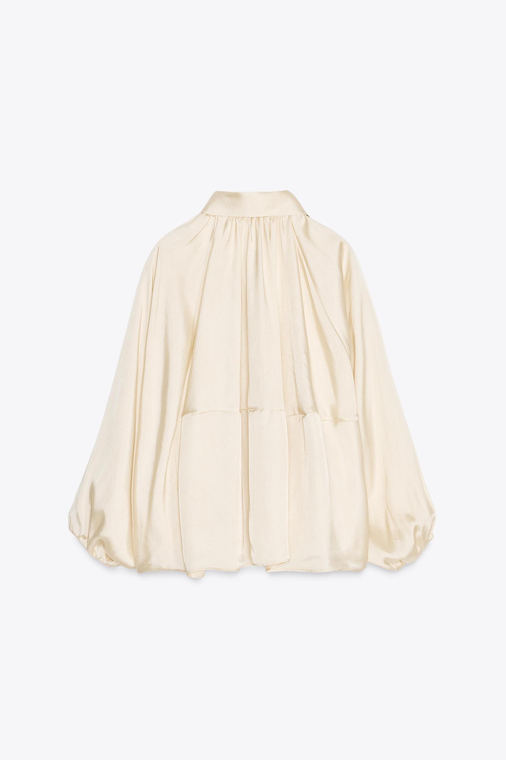 PUFFED BOMBER JACKET ZW COLLECTION Product Image