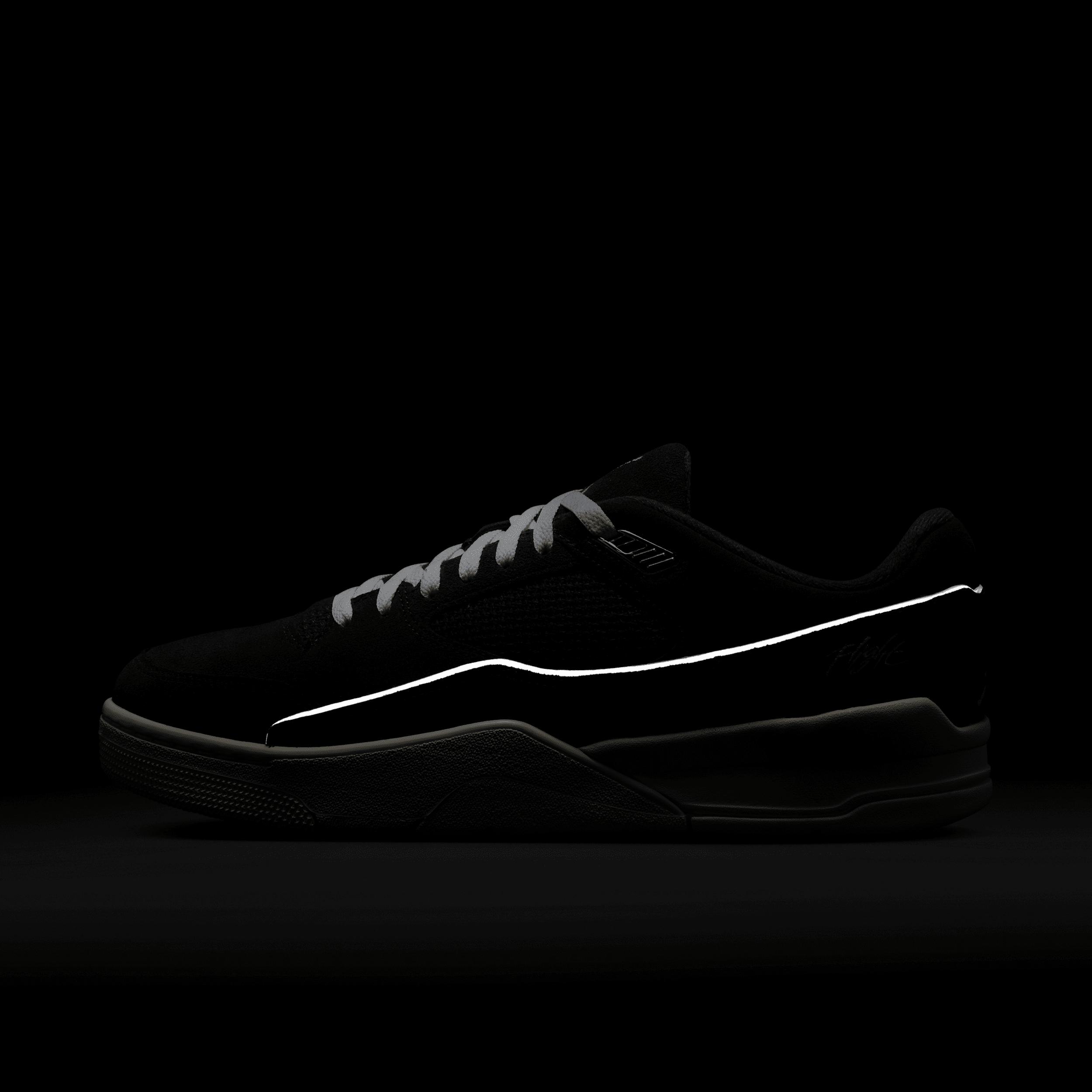 Jordan Mens Jordan Flight Court - Mens Shoes Black/White Product Image