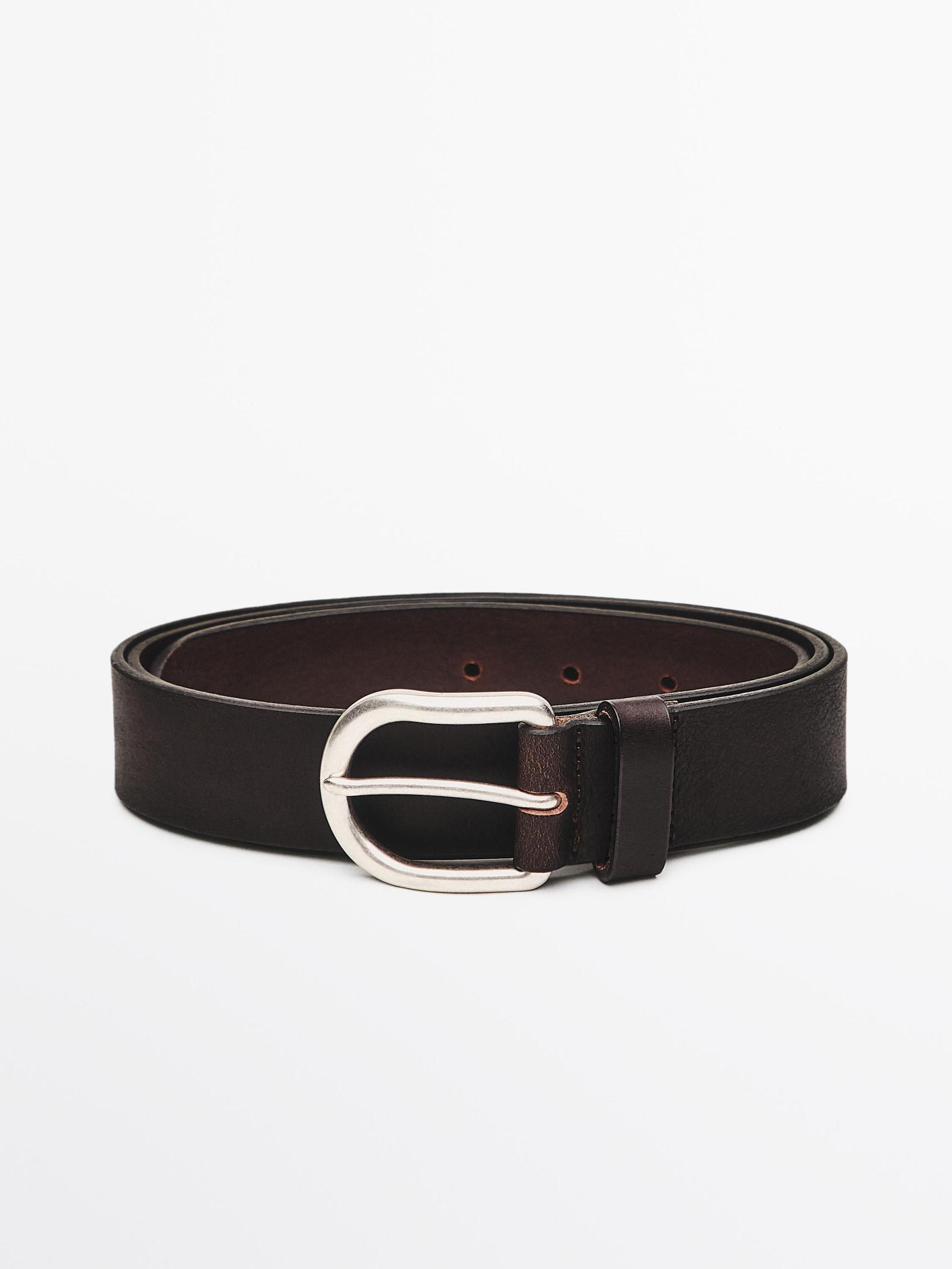 Nappa leather belt Product Image