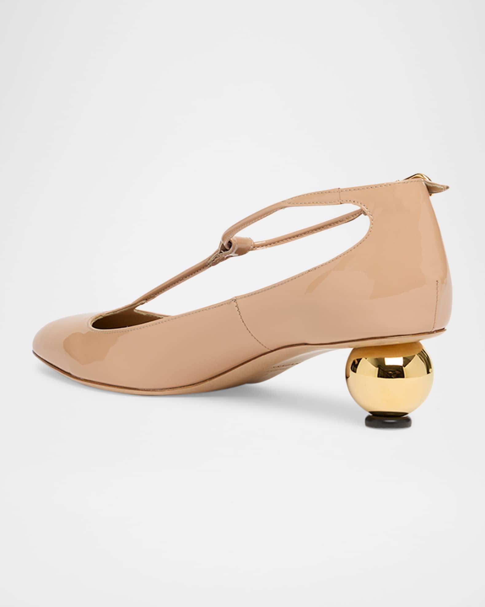 Tania Patent T-Strap Pumps Product Image