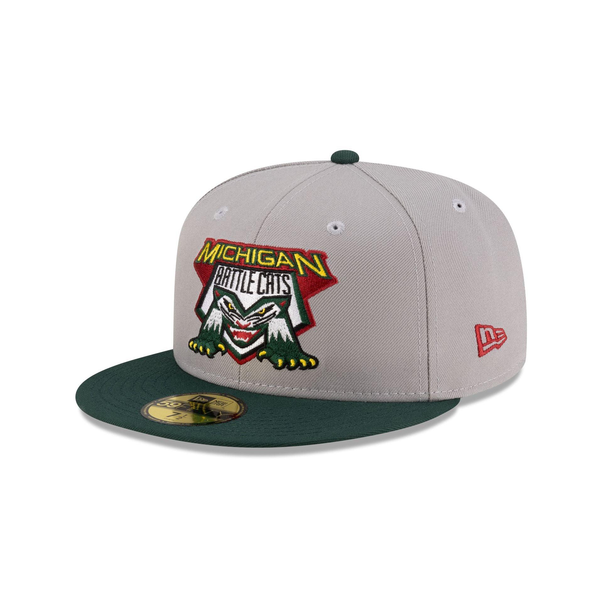 Just Caps Hometown Michigan Battle Cats 59FIFTY Fitted Hat Male Product Image