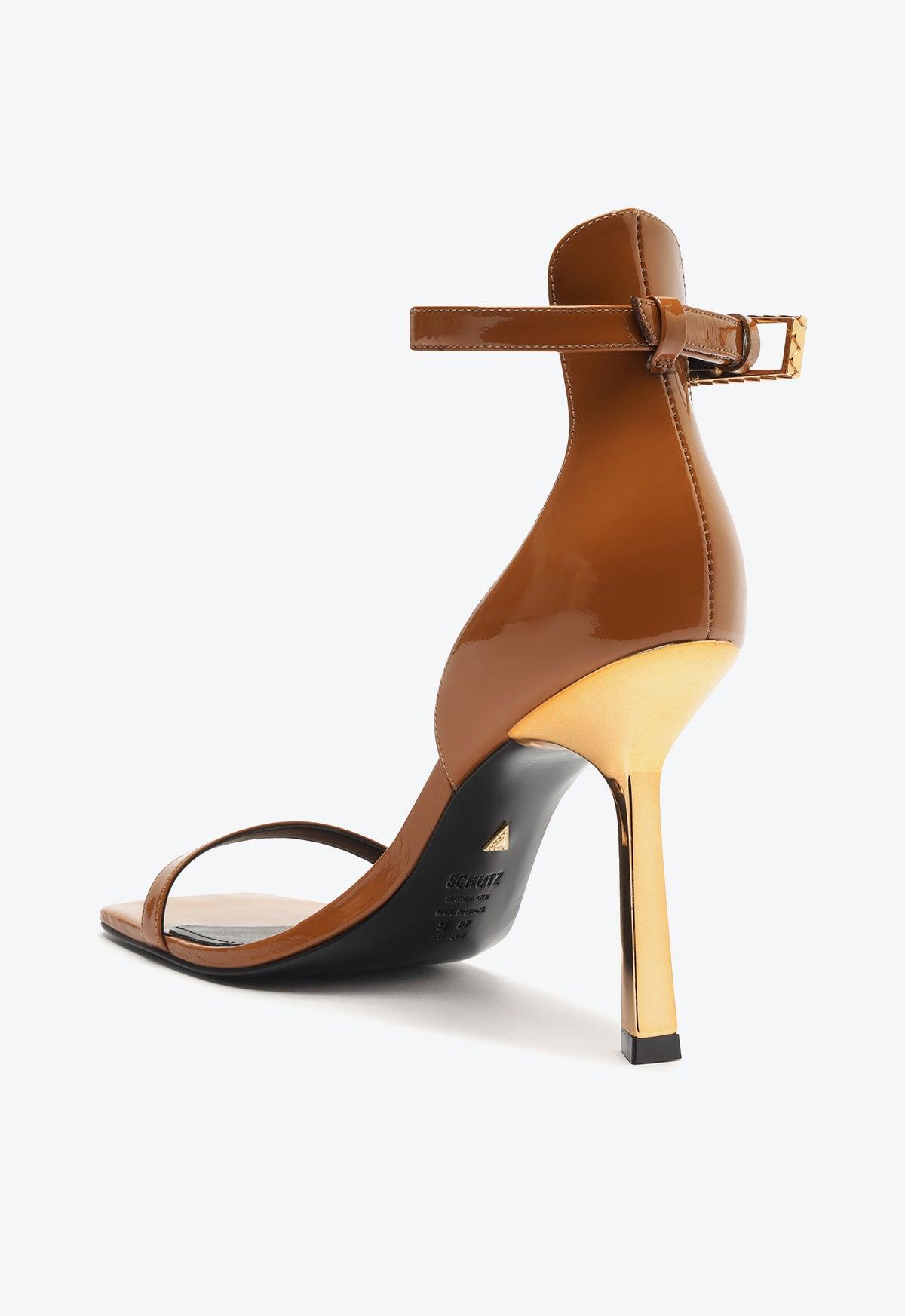 Ciara Patent Leather Sandal Female Product Image