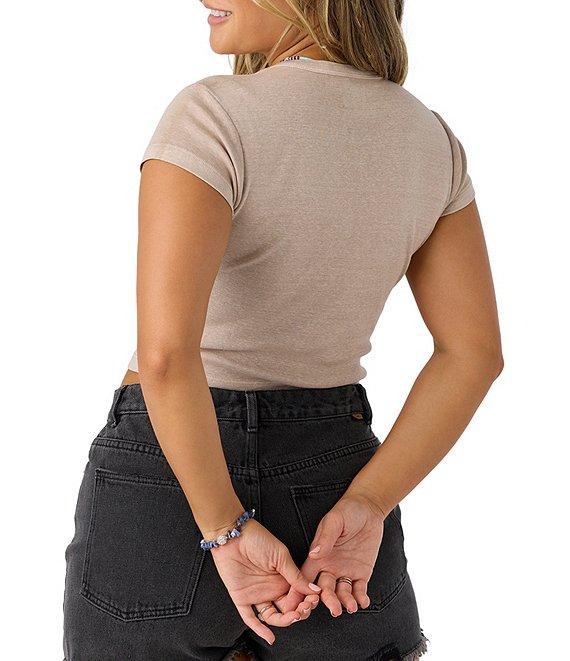 O'Neill Tropic Tide Short Sleeve Crop Graphic Baby T-Shirt Product Image
