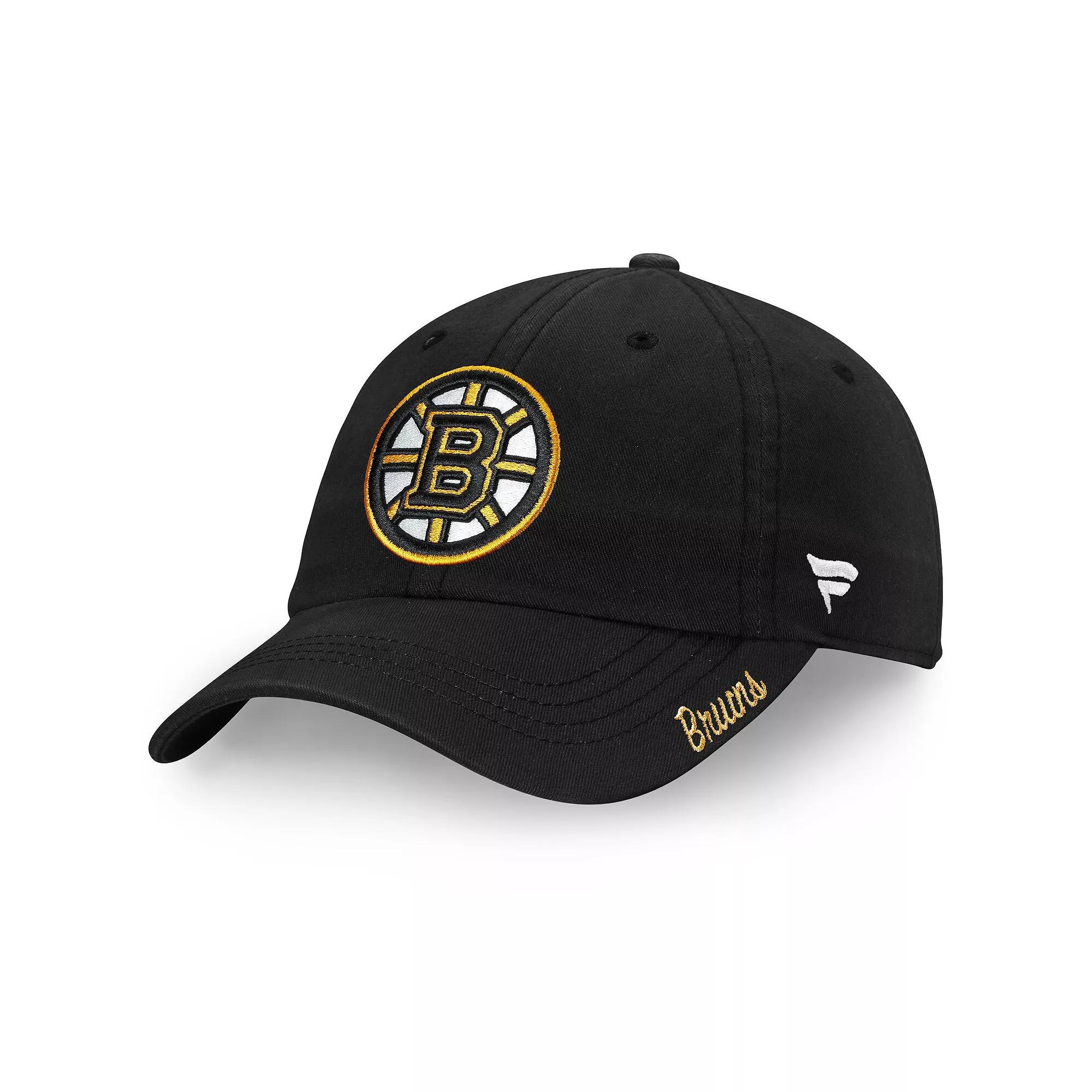 Womens Fanatics Branded Boston Bruins Core Primary Logo Adjustable Hat Product Image