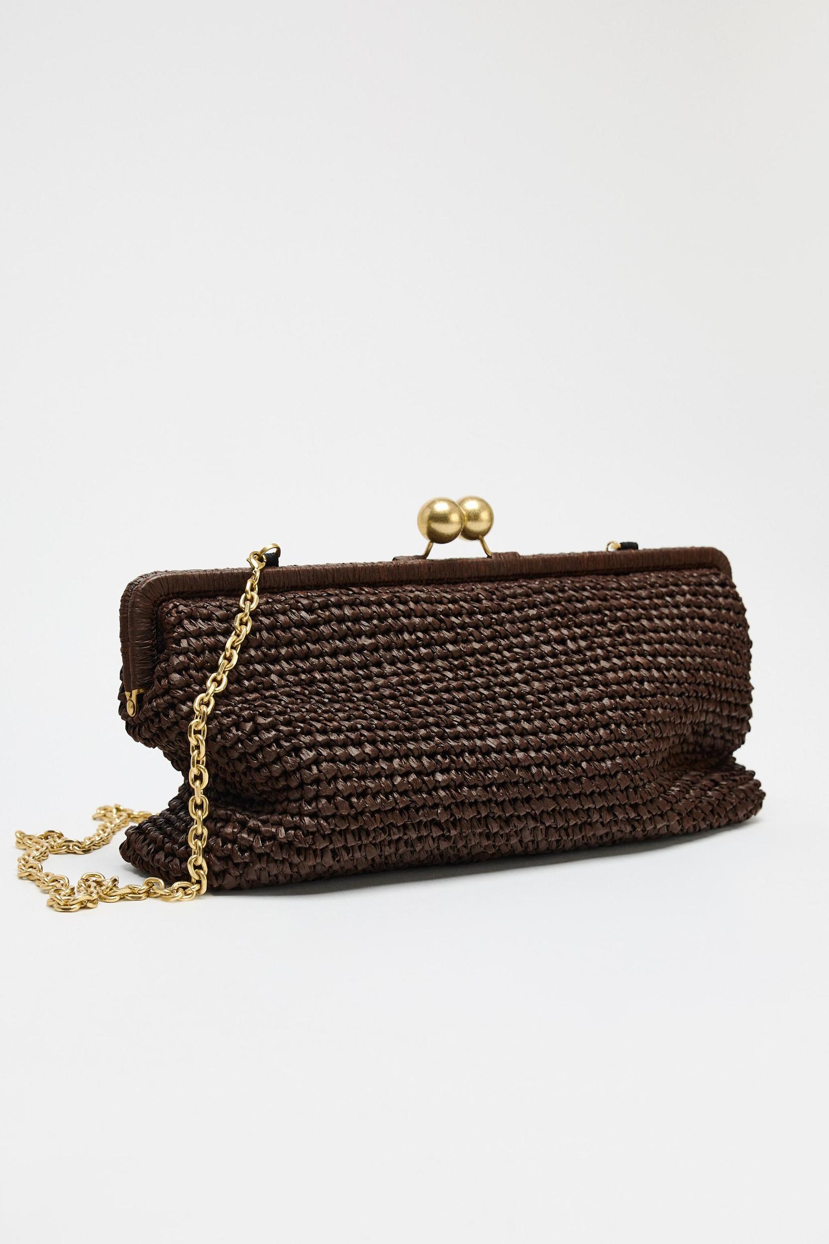 WOVEN CLUTCH BAG Product Image