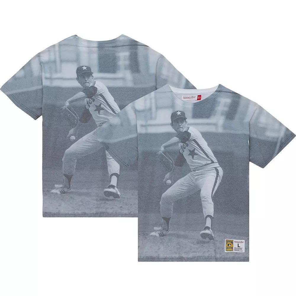 Men's Mitchell & Ness Nolan Ryan Houston Astros Cooperstown Collection Highlight Sublimated Player Graphic T-Shirt,  Product Image
