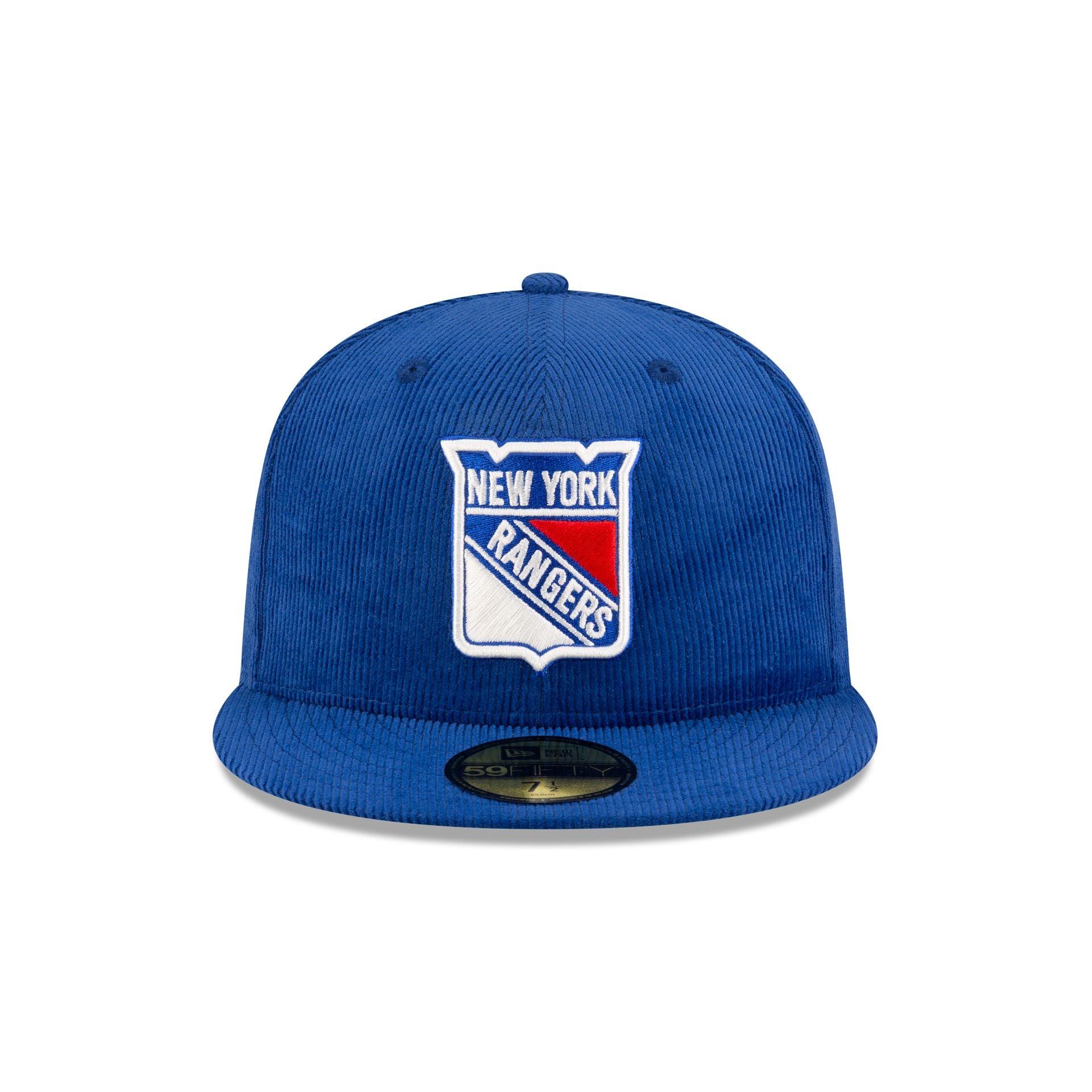 Just Caps Corduroy New York Rangers Historic 59FIFTY Fitted Hat Male Product Image