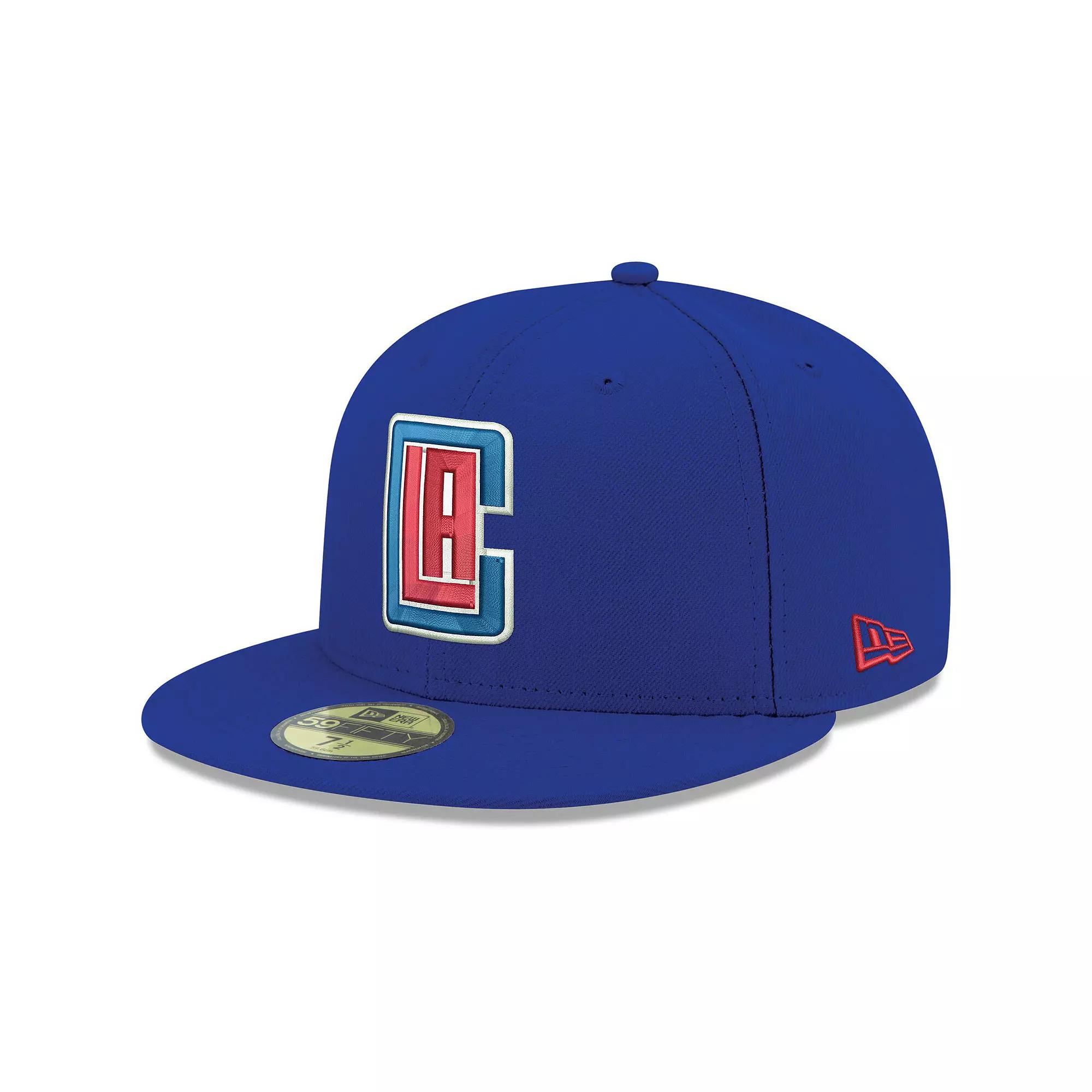 Men's New Era Royal LA Clippers Official Team Color 59FIFTY Fitted Hat,  Product Image
