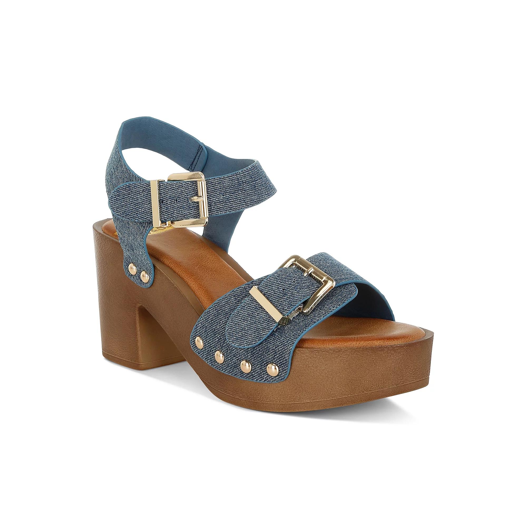 Rag & Co Vipasa Women's Sandals, Size: 9, Blue Product Image