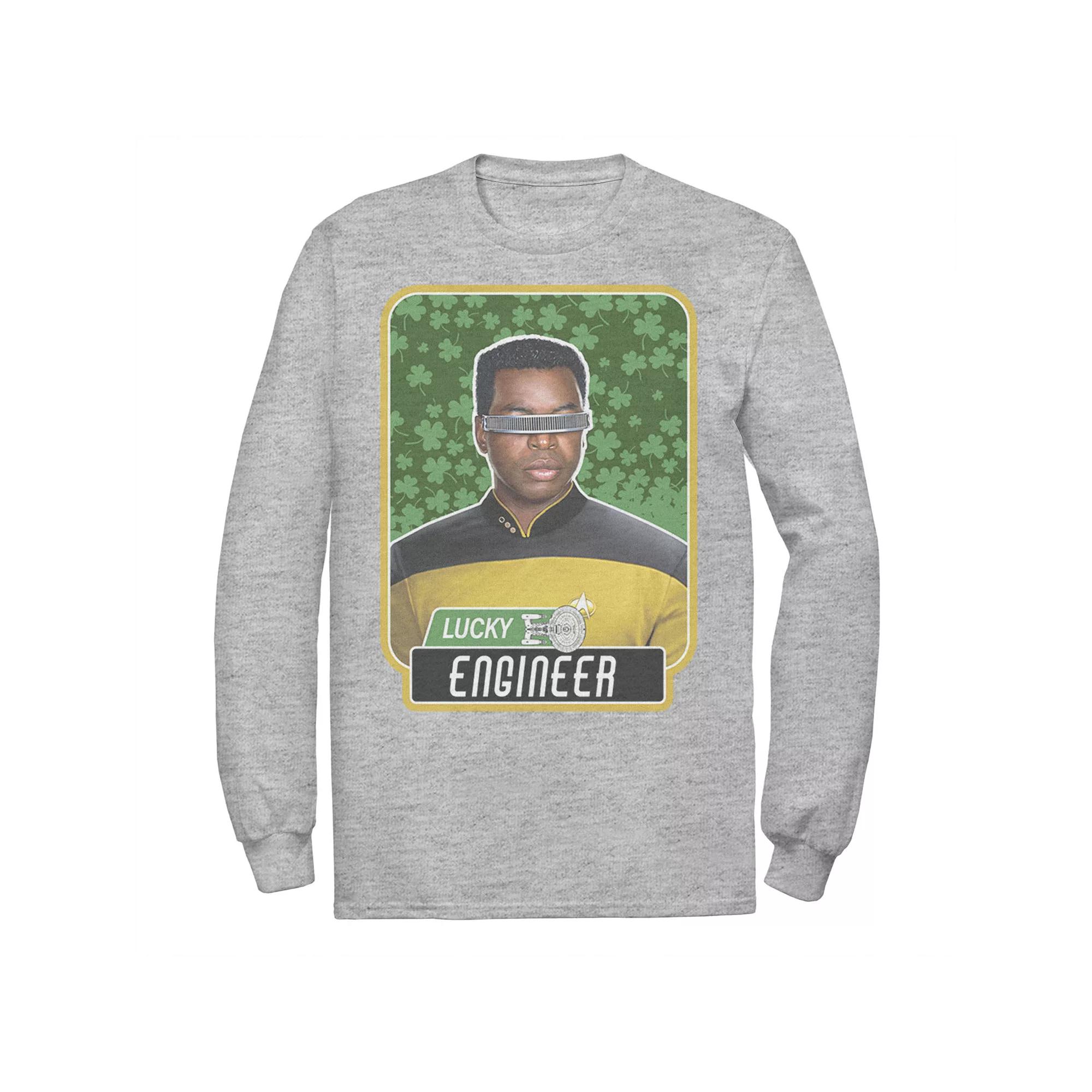 Men's Star Trek Next Generation St. Patty's Engineer Tee,  Product Image