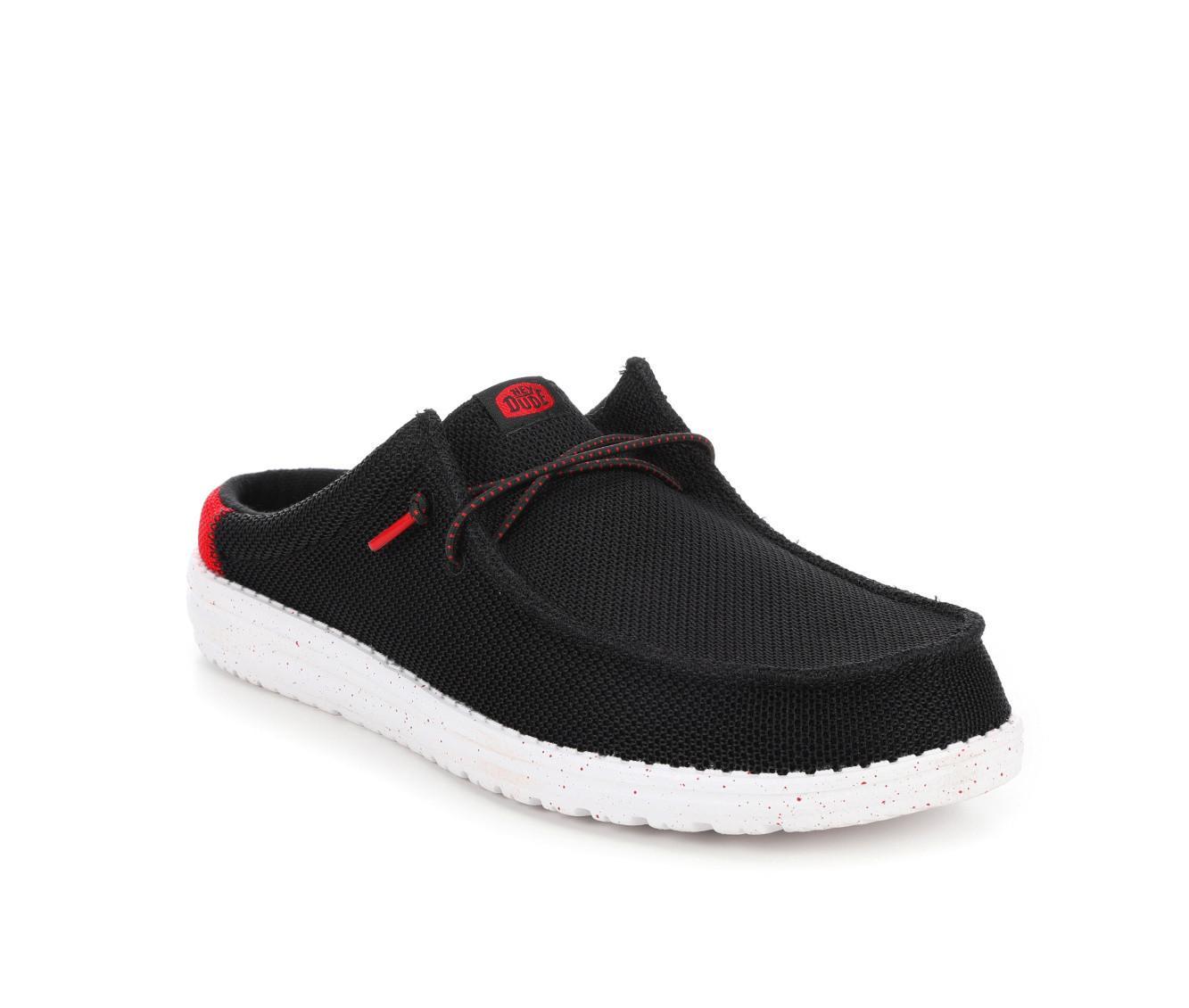 Men's HEYDUDE Wally Slip Varsity Jersey-M Casual Shoes Product Image