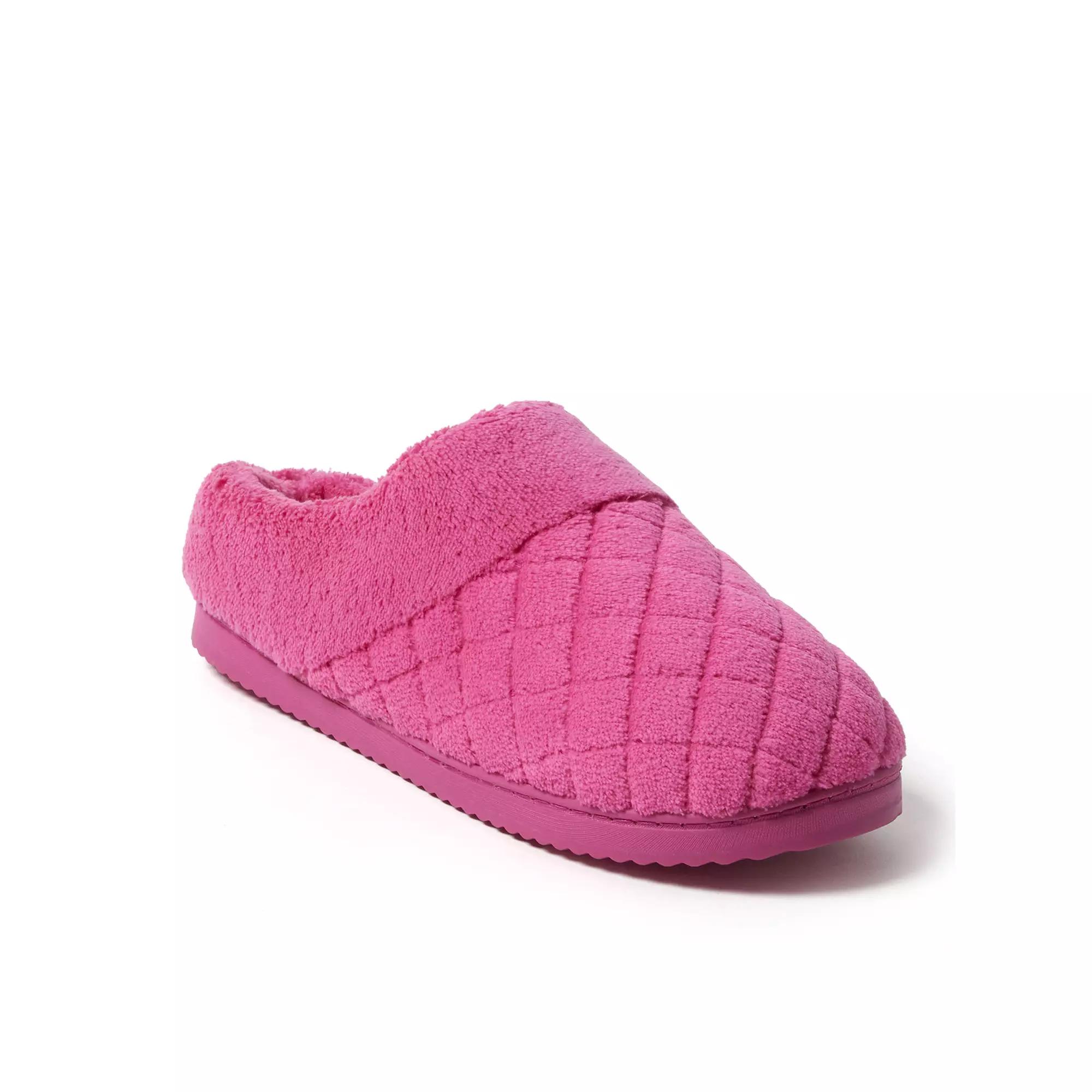 Dearfoams Libby Womens Quilted Terry Clog Slippers Product Image