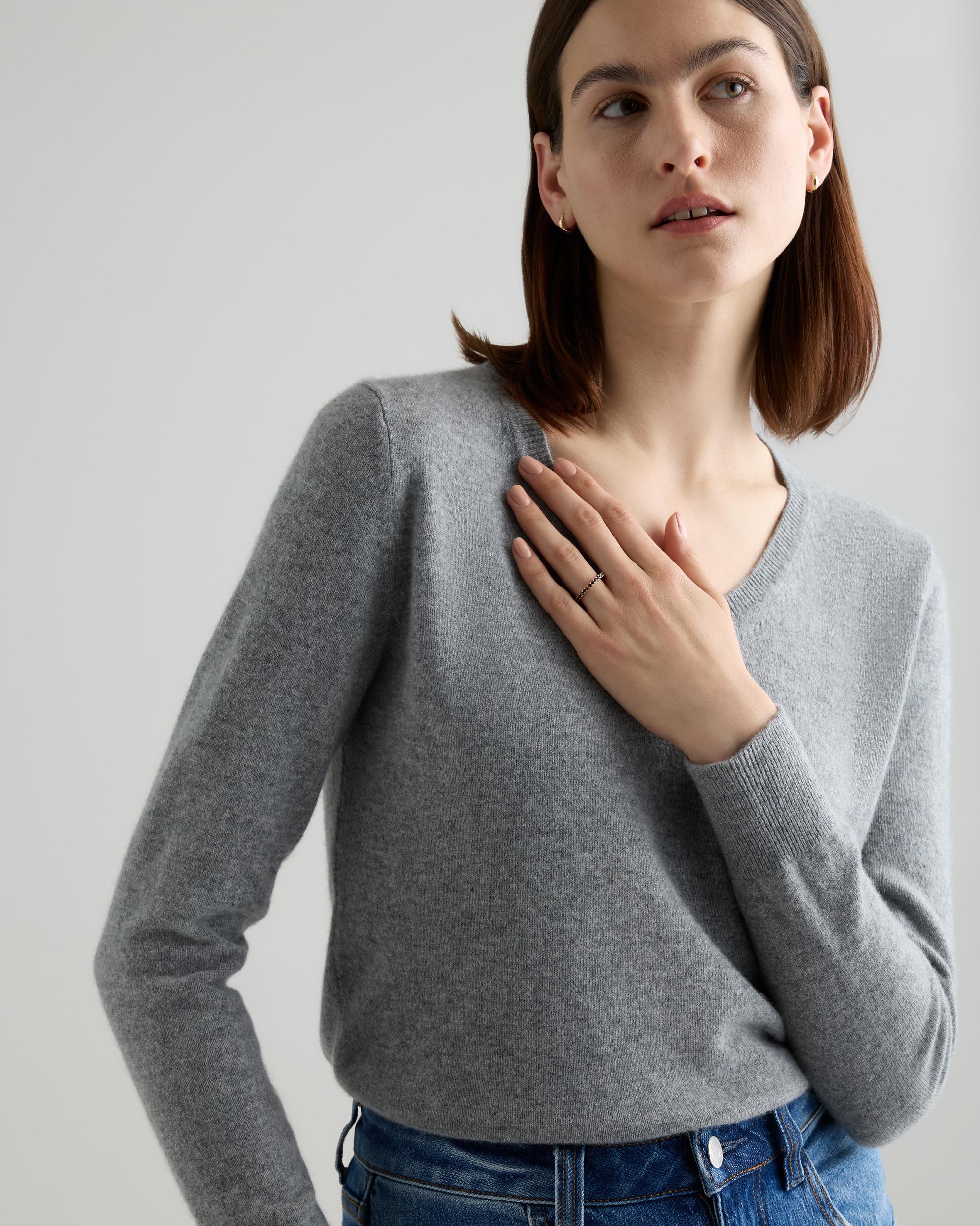 Quince | Women's 14K Gold Gemstone Pave Eternity Band Rings Product Image