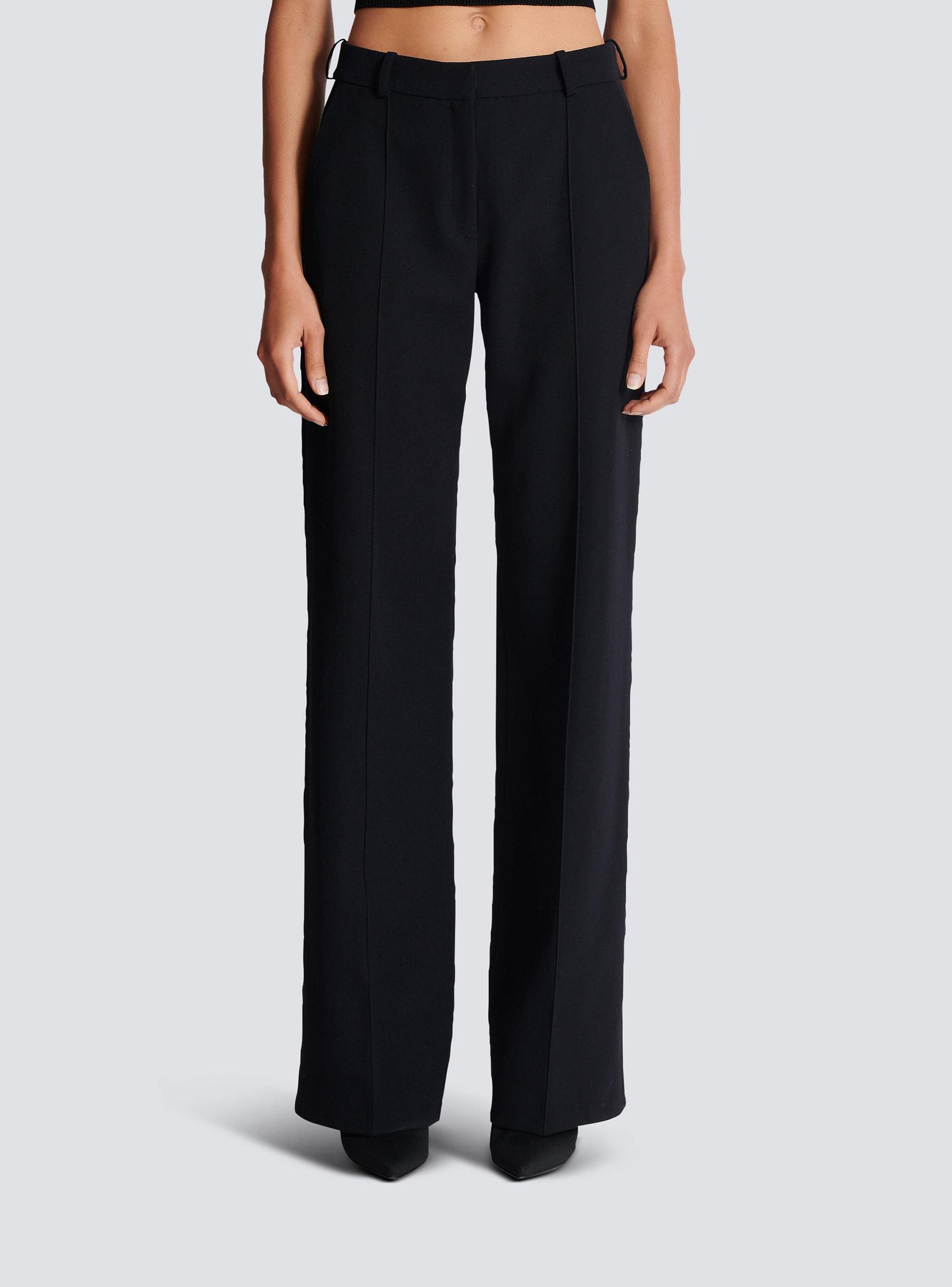 Tailored grain de poudre trousers Product Image