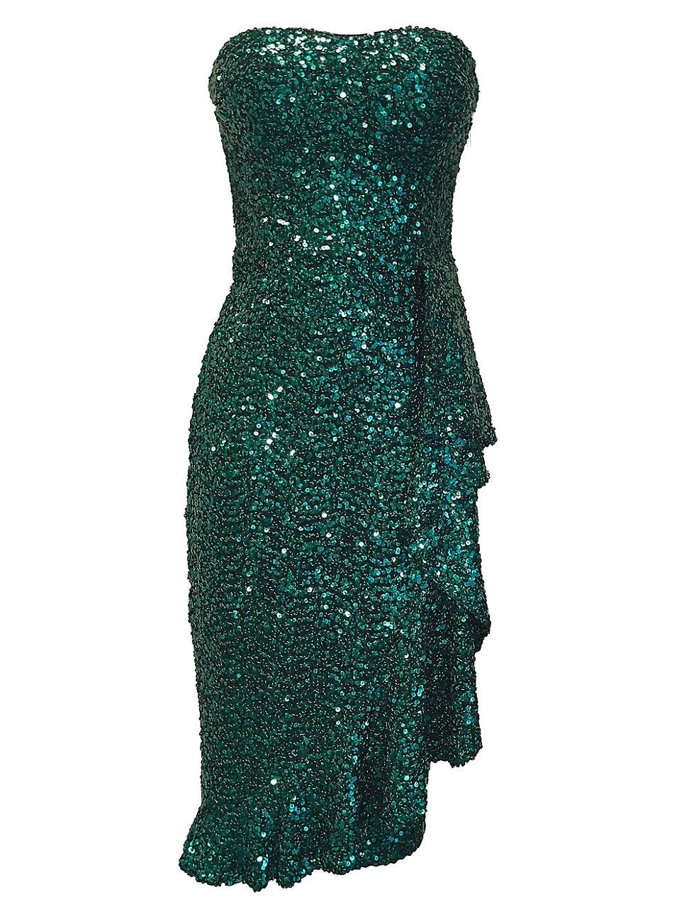 Womens Alexis Sequin Midi Dress Product Image