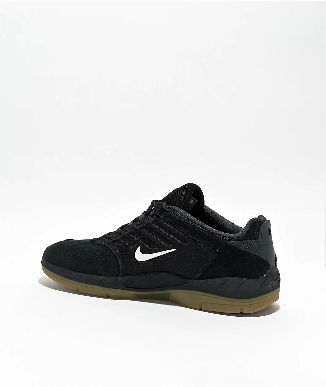 Nike SB Vertebrae Black & Gum Skate Shoes Product Image