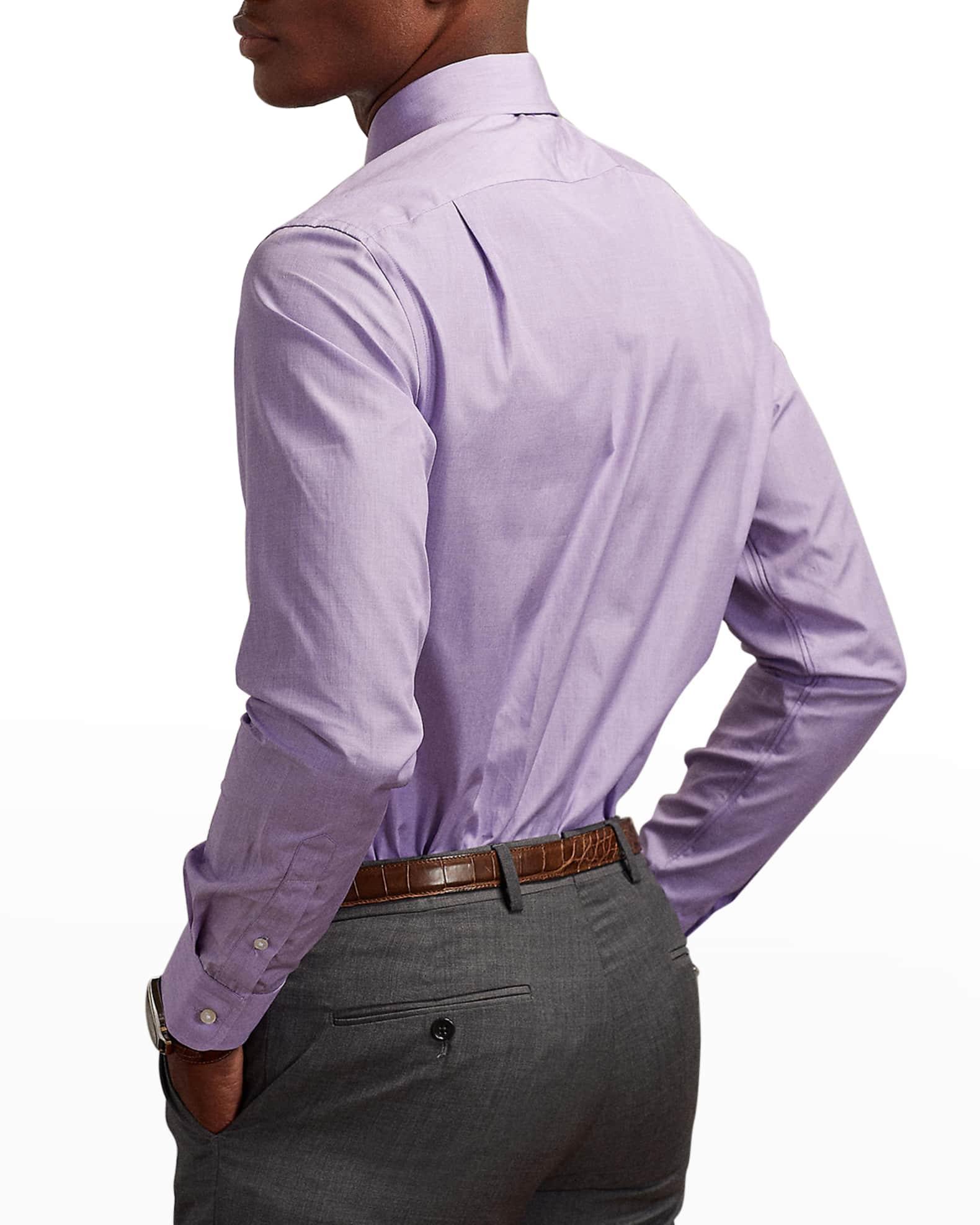 Men's Aston End-On-End Cotton Shirt Product Image