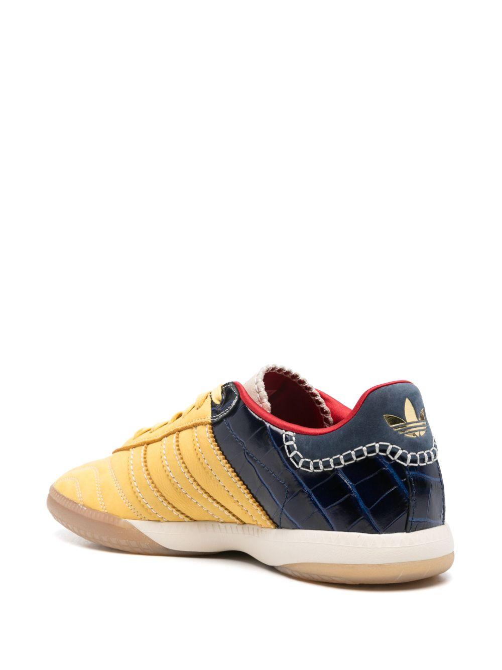Samba Millenium "Wales Bonner - Fade Gold/Navy Croc" sneakers Product Image