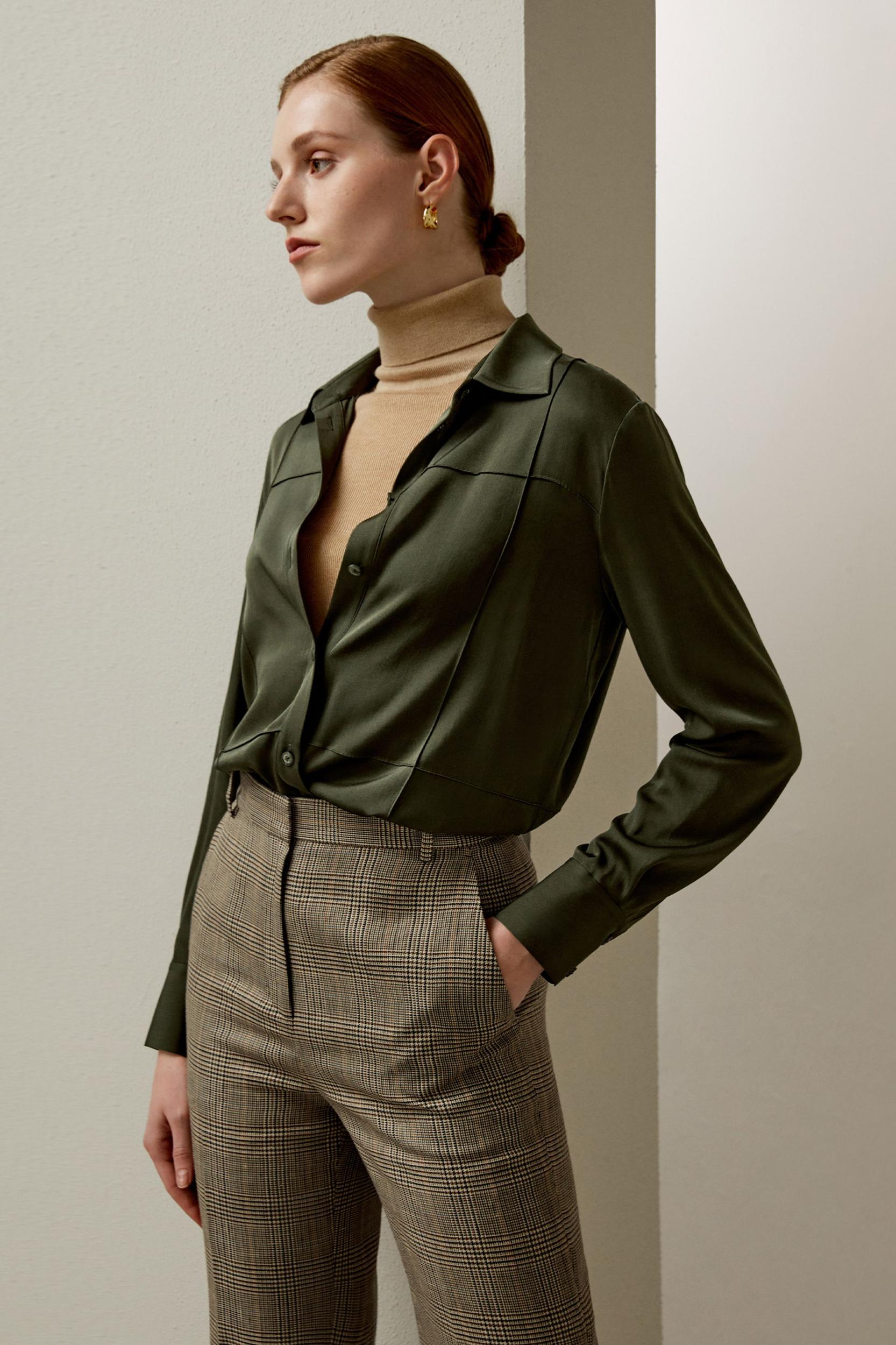 Sprezzatura Silk Blouse Product Image