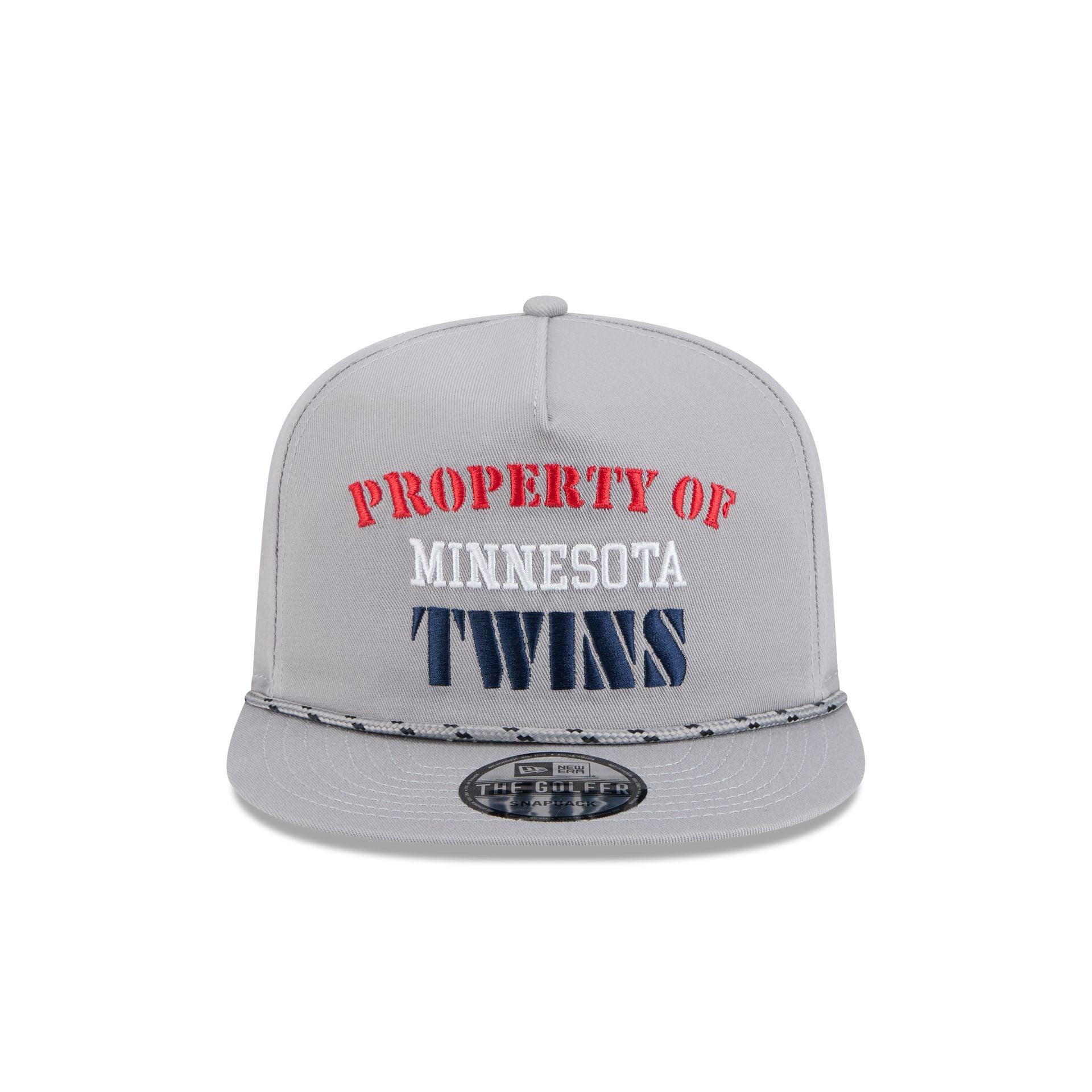 Minnesota Twins Vintage Gray Rope Golfer Hat Male Product Image