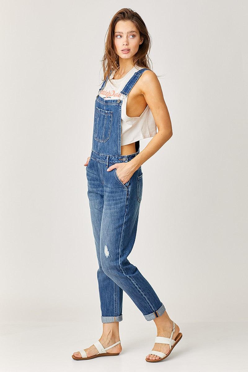 Relaxed Fit Overall Jeans Product Image