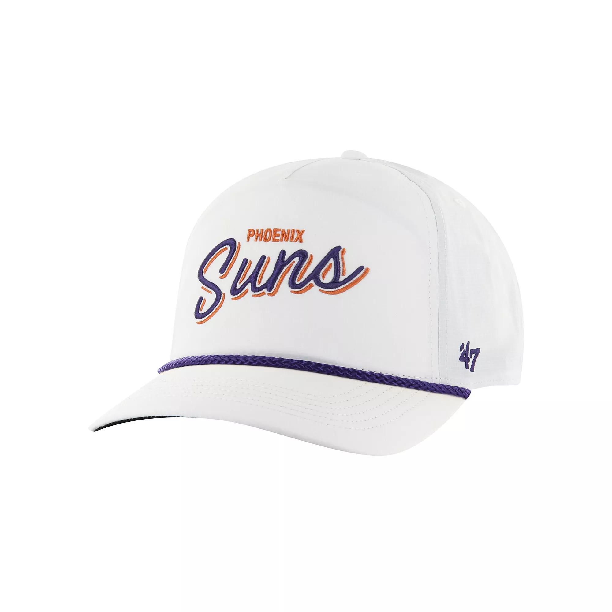 Men's '47 White Phoenix Suns Fairway Hitch brrr Adjustable Hat, Phx White Product Image