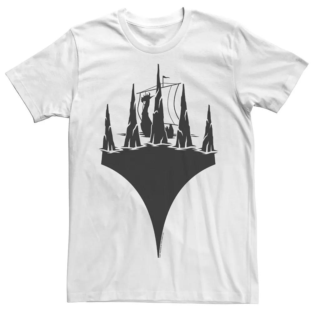 Big & Tall Magic The Hathering Planeswalker Viking Ship Silhouette Tee, Men's,  Product Image