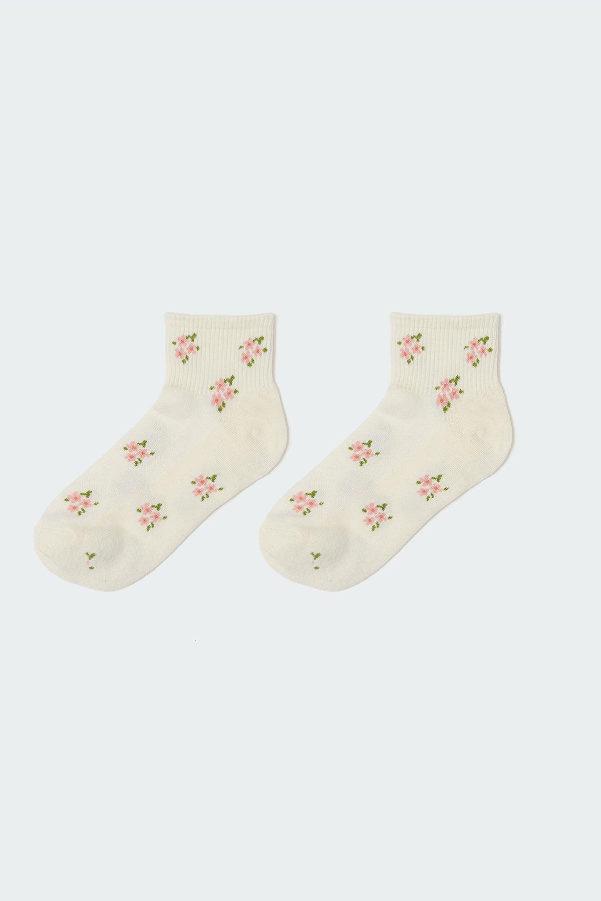 Floral Socks Product Image