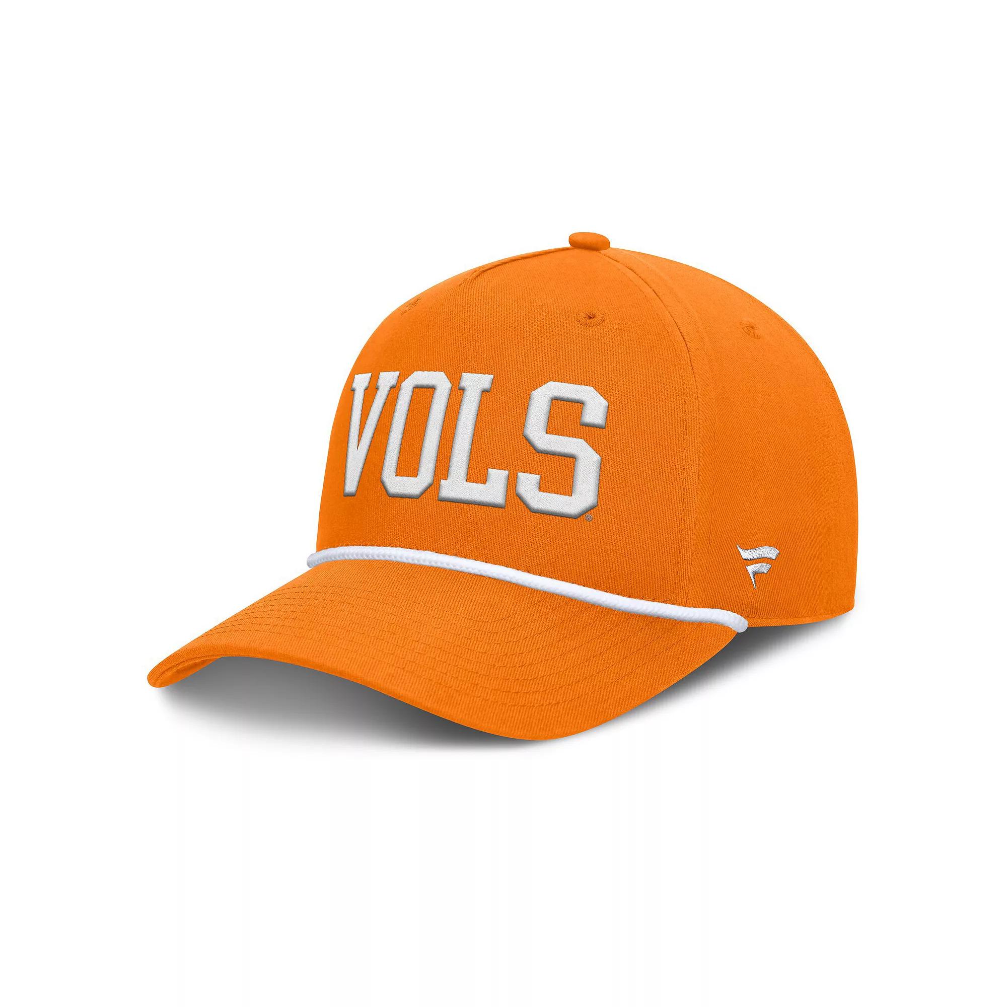 Men's Fanatics Tennessee Orange Tennessee Volunteers Foul Ball Rope Adjustable Hat Product Image